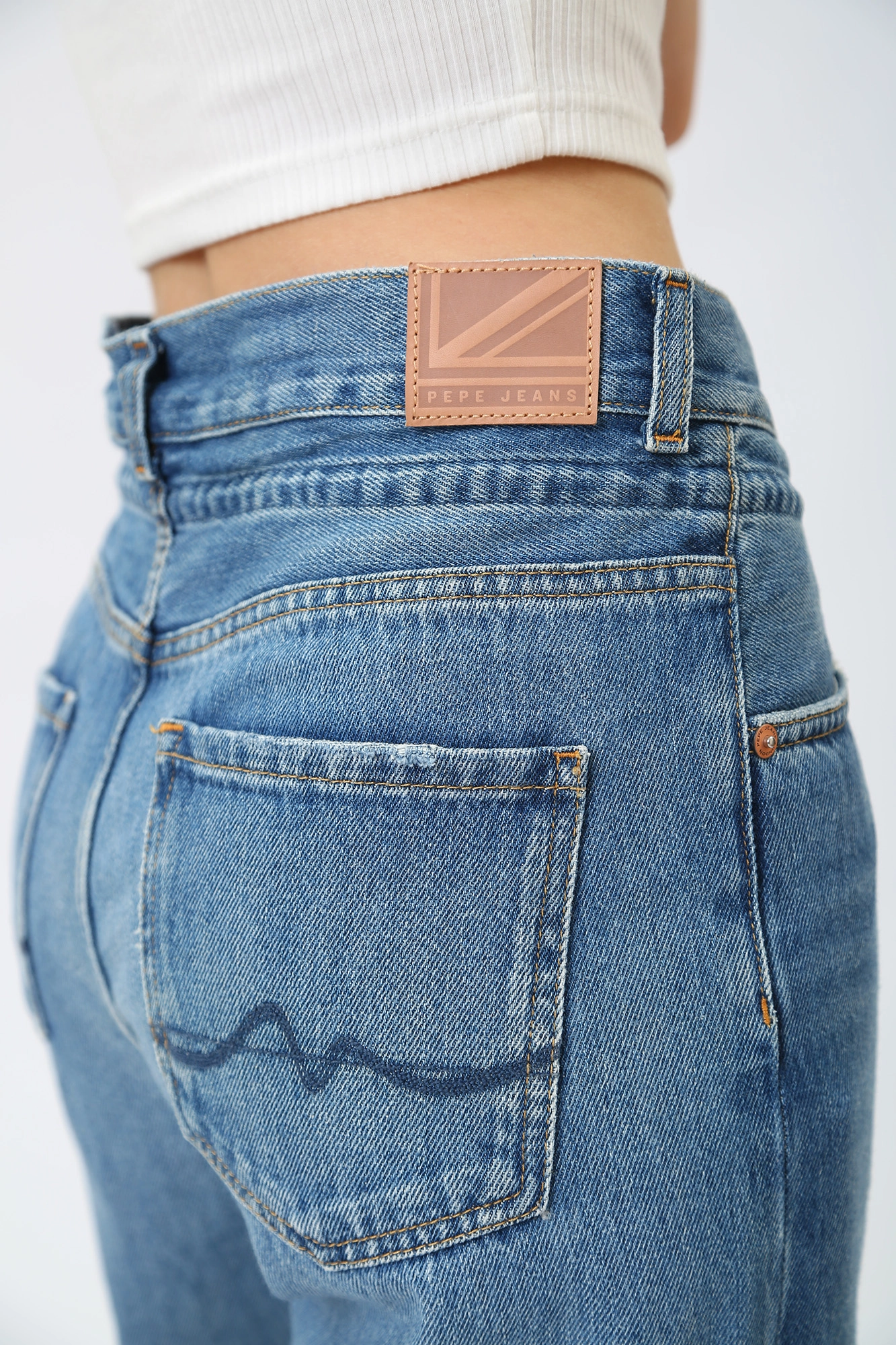 PL204152 джинсы robyn cord pepe jeans 