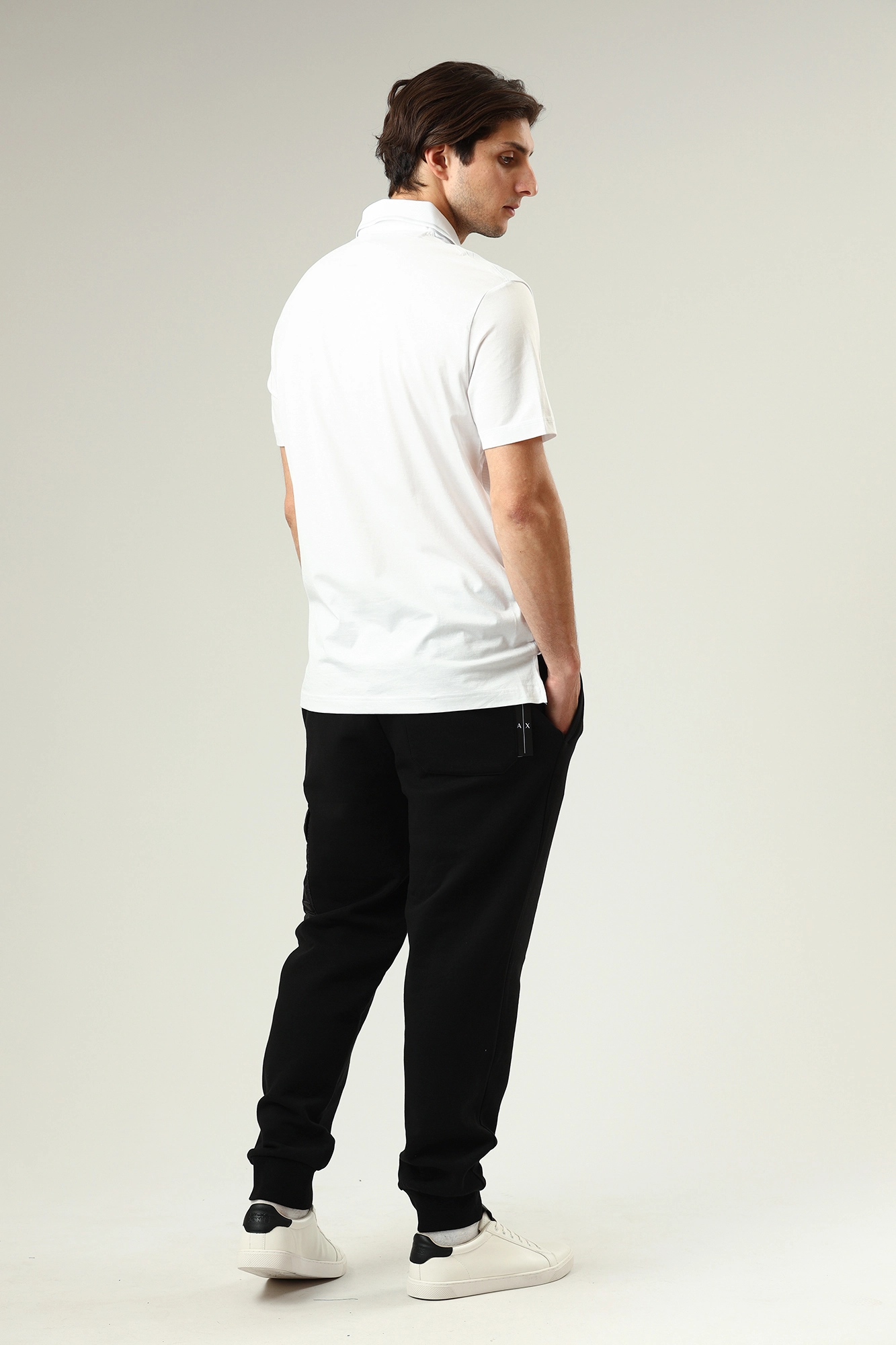 3LZPFA_ZJ6TZ Брюки спортивные джоггеры Armani Exchange Черный