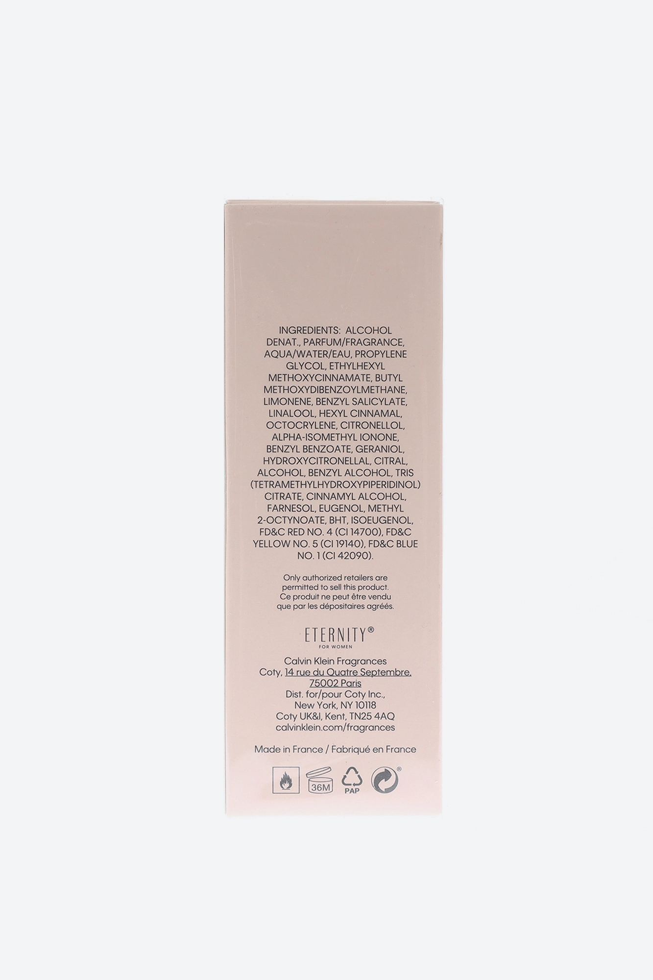 99350077 Парфюмерная вода Eternity Fresh For Women 50мл Calvin Klein Jeans Розовый