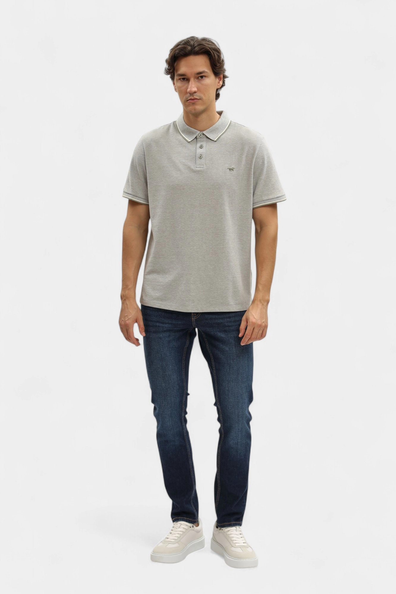 1016879 Поло Mustang Зеленый