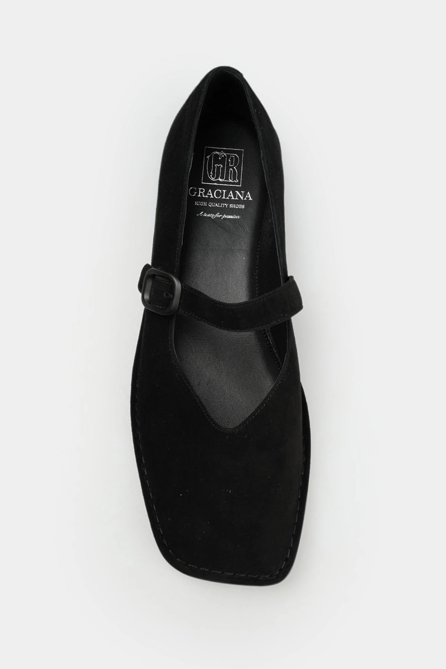 N020-1 Балетки Graciana Черный