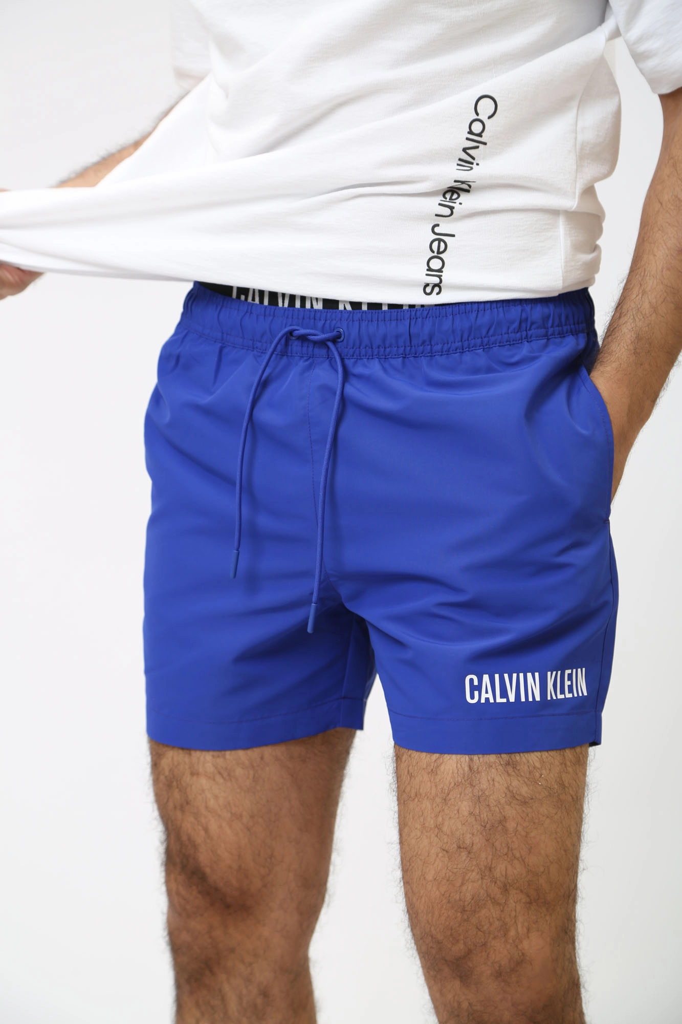 KM0KM00992 Шорты плавательные Calvin Klein Underwear Синий