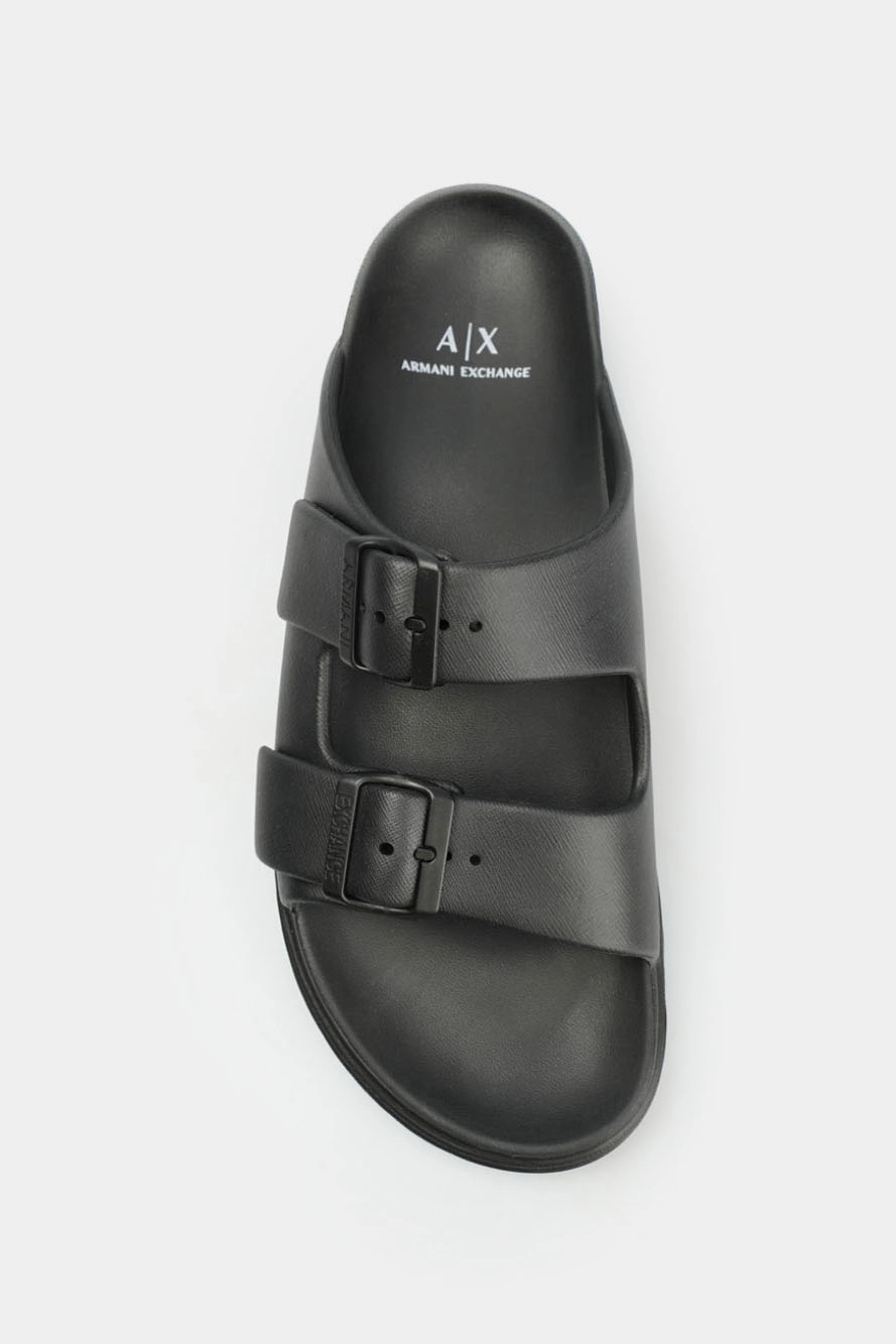 XUP015_XV821 Шлепанцы Armani Exchange Черный