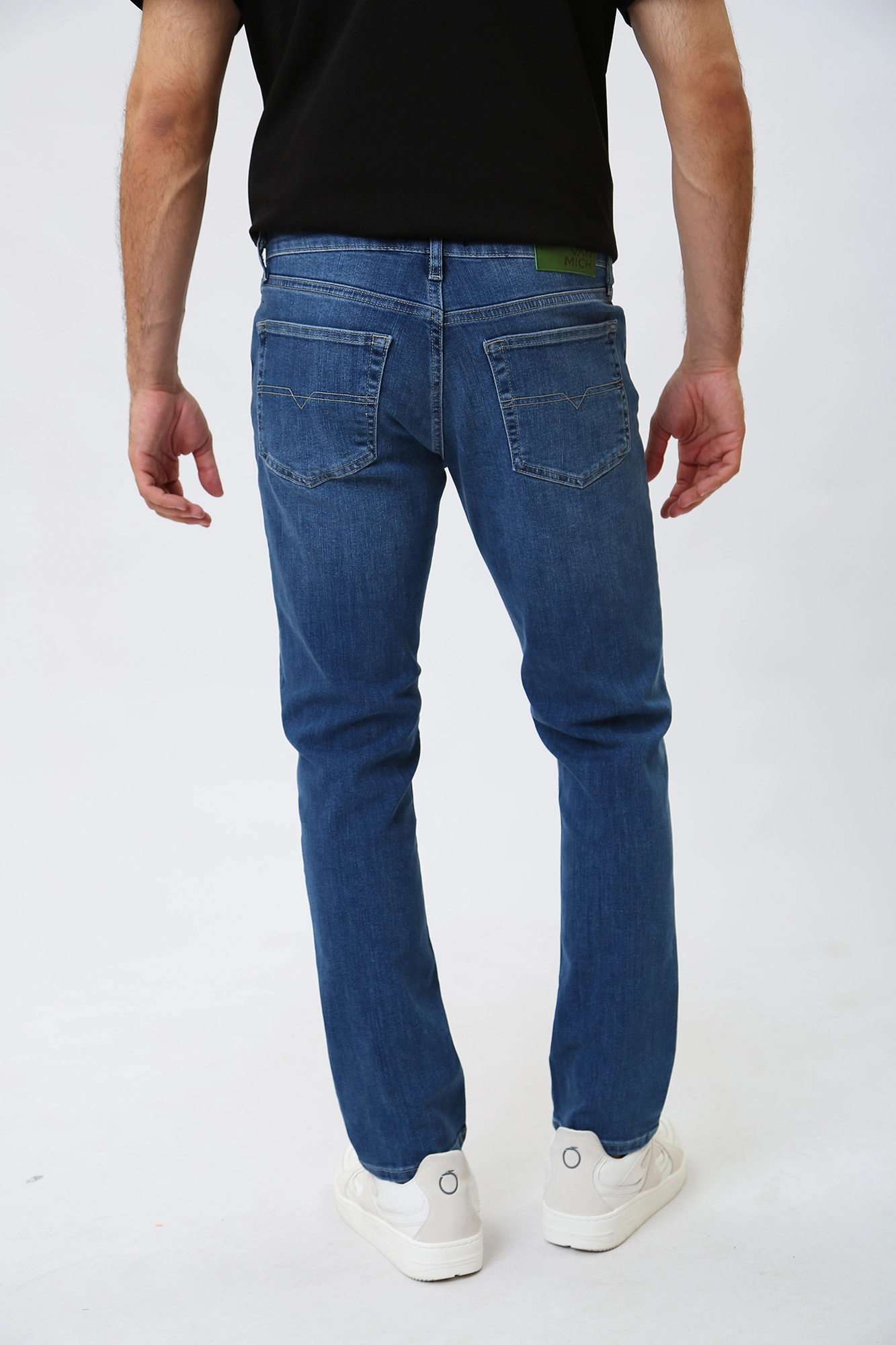 VM-231-33-013 Джинсы Slim Van Mich Синий