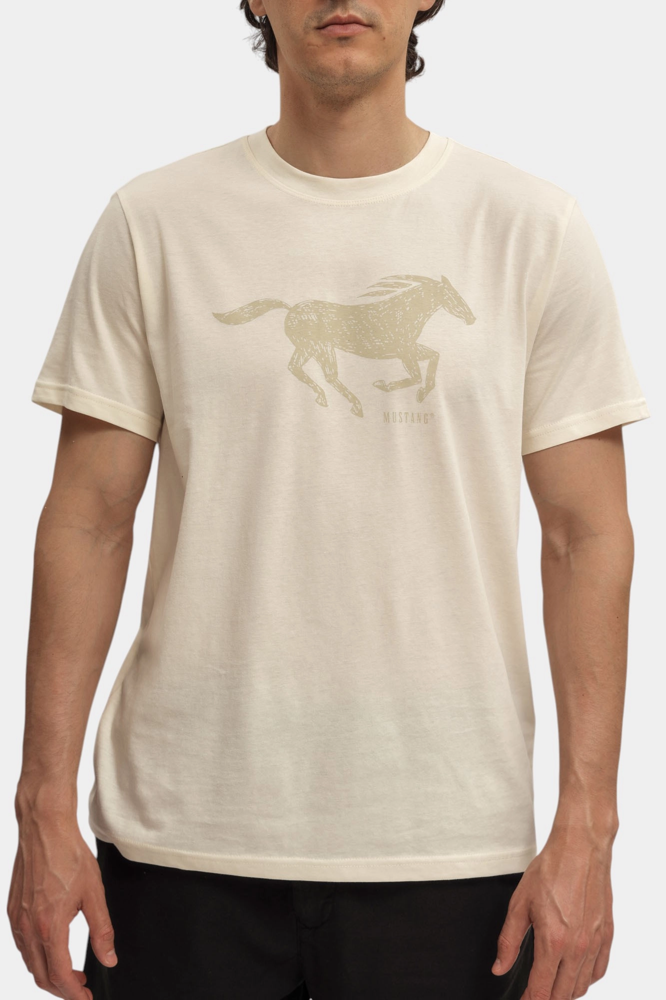 1016483 Футболка Mustang Белый