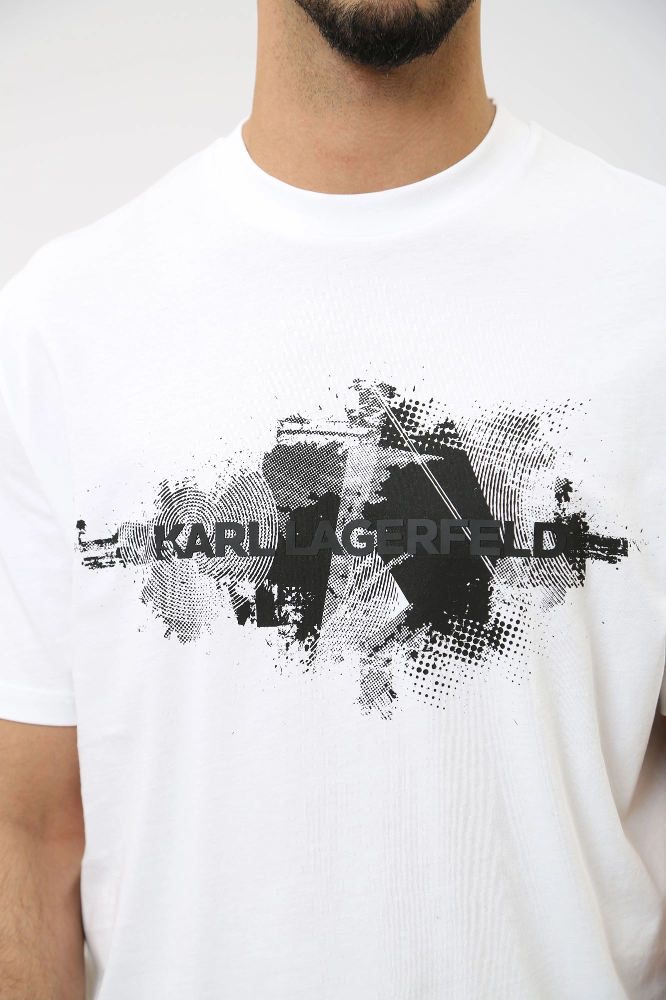 542224_755148 Футболка Karl Lagerfeld Белый