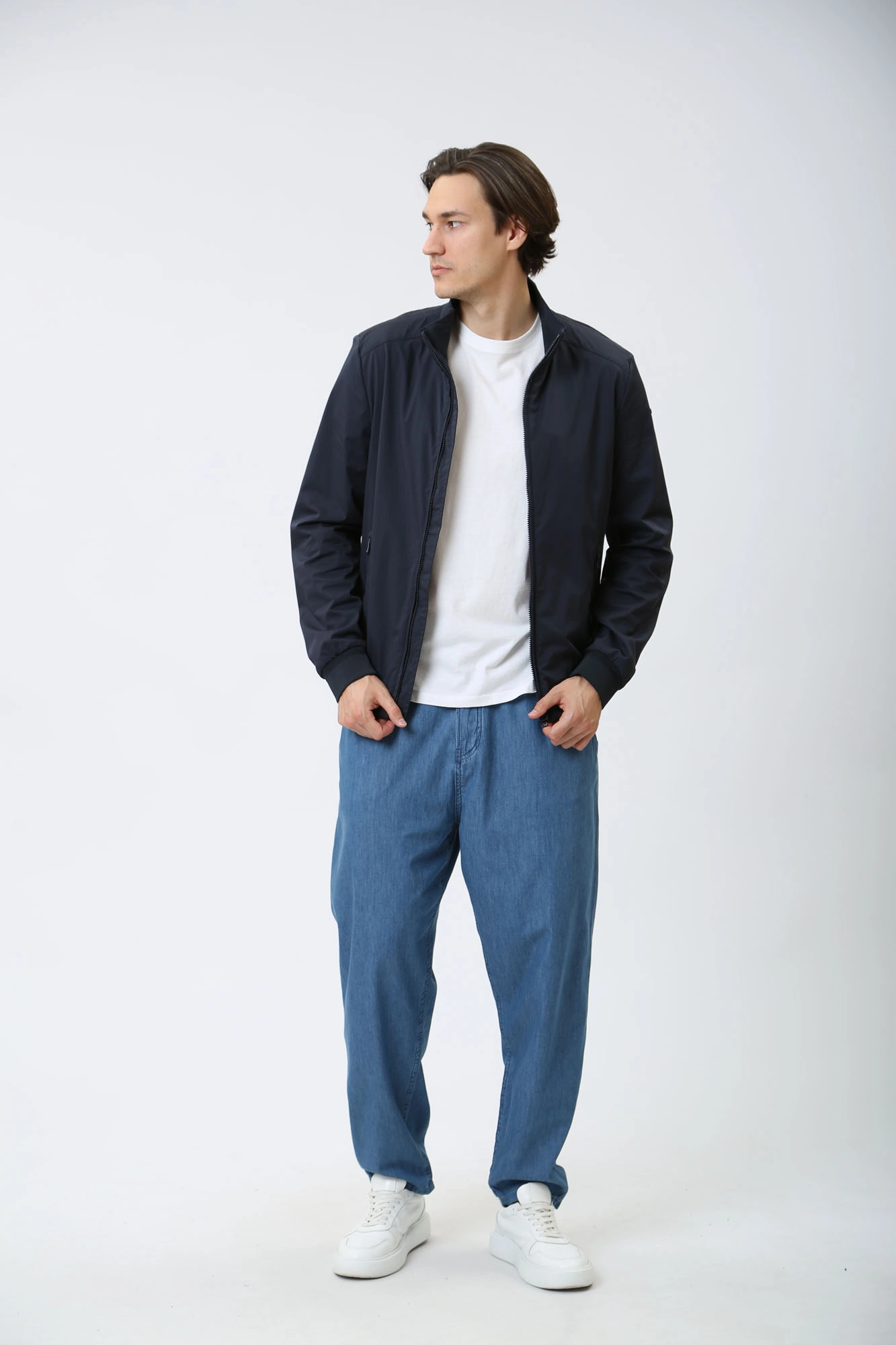 M4520RT2986F Куртка-бомбер Geox Синий