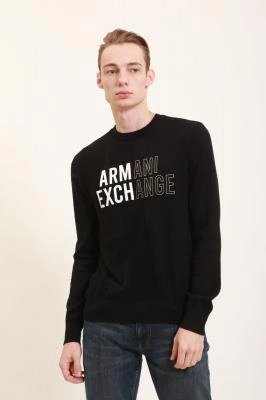 Брюки Armani Exchange Полиэстер Синий