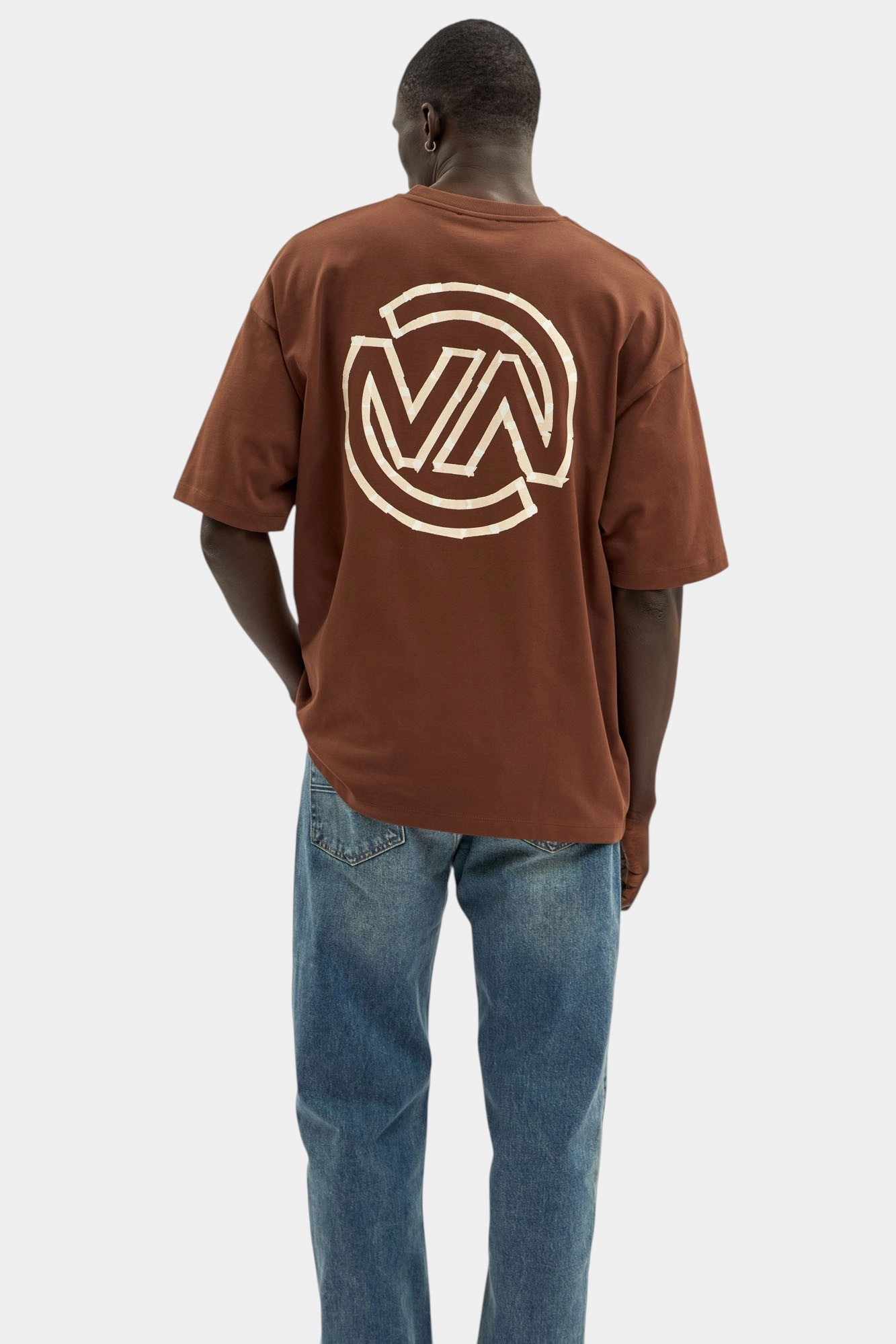 VM-ERK-22-581 Футболка Van Mich Коричневый