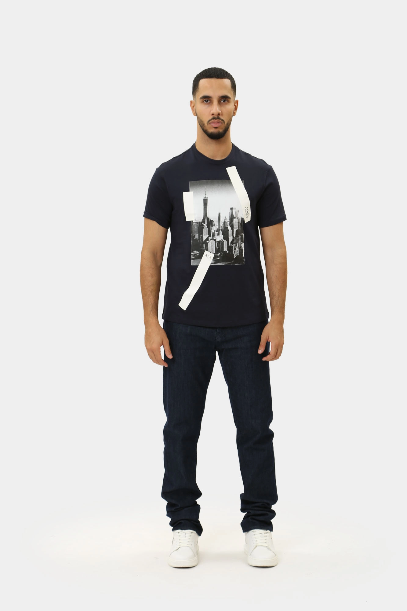 3DZTHR_ZJBYZ Футболка Armani Exchange Синий