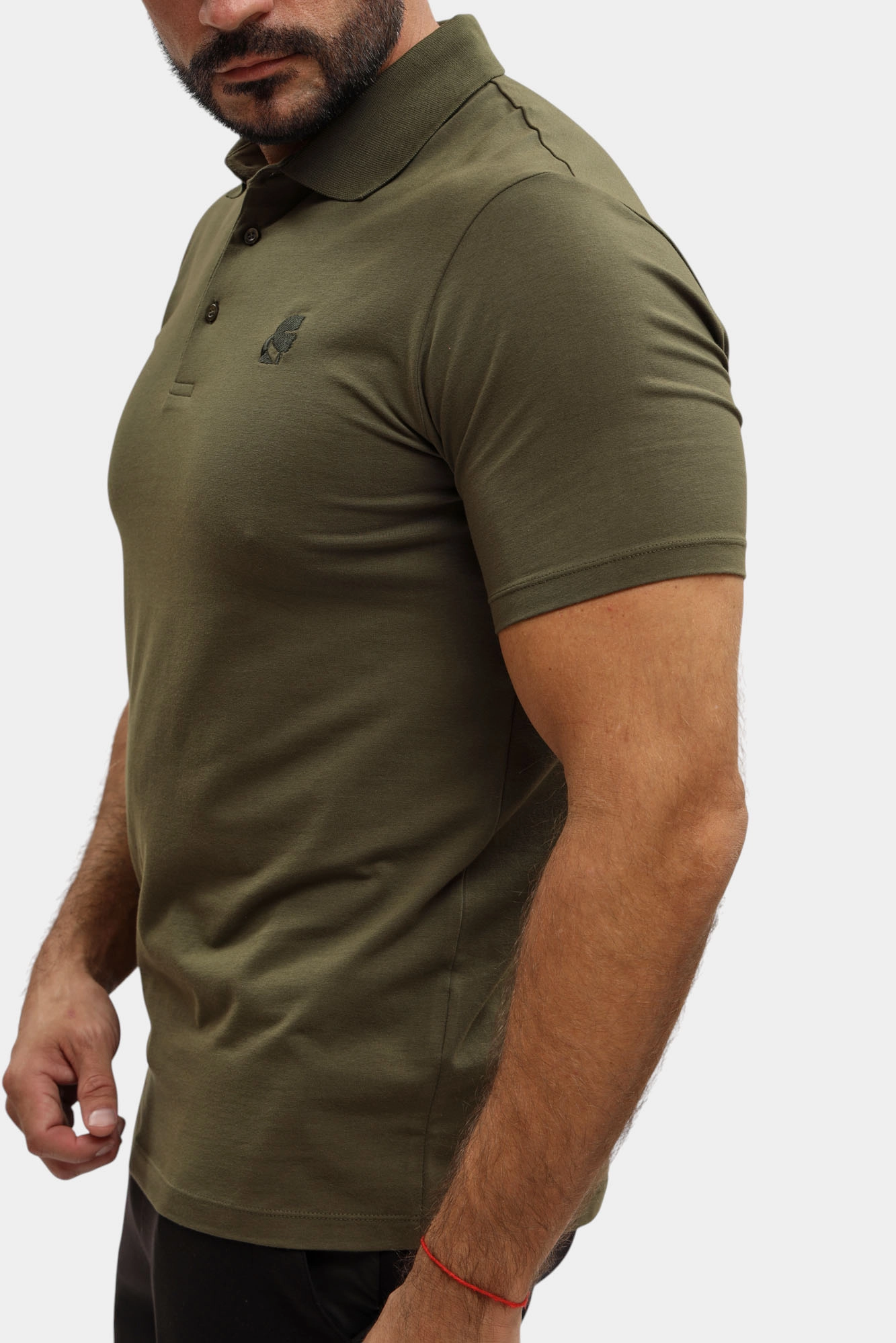 554221_745750 Поло с коротким рукавом Karl Lagerfeld Зеленый