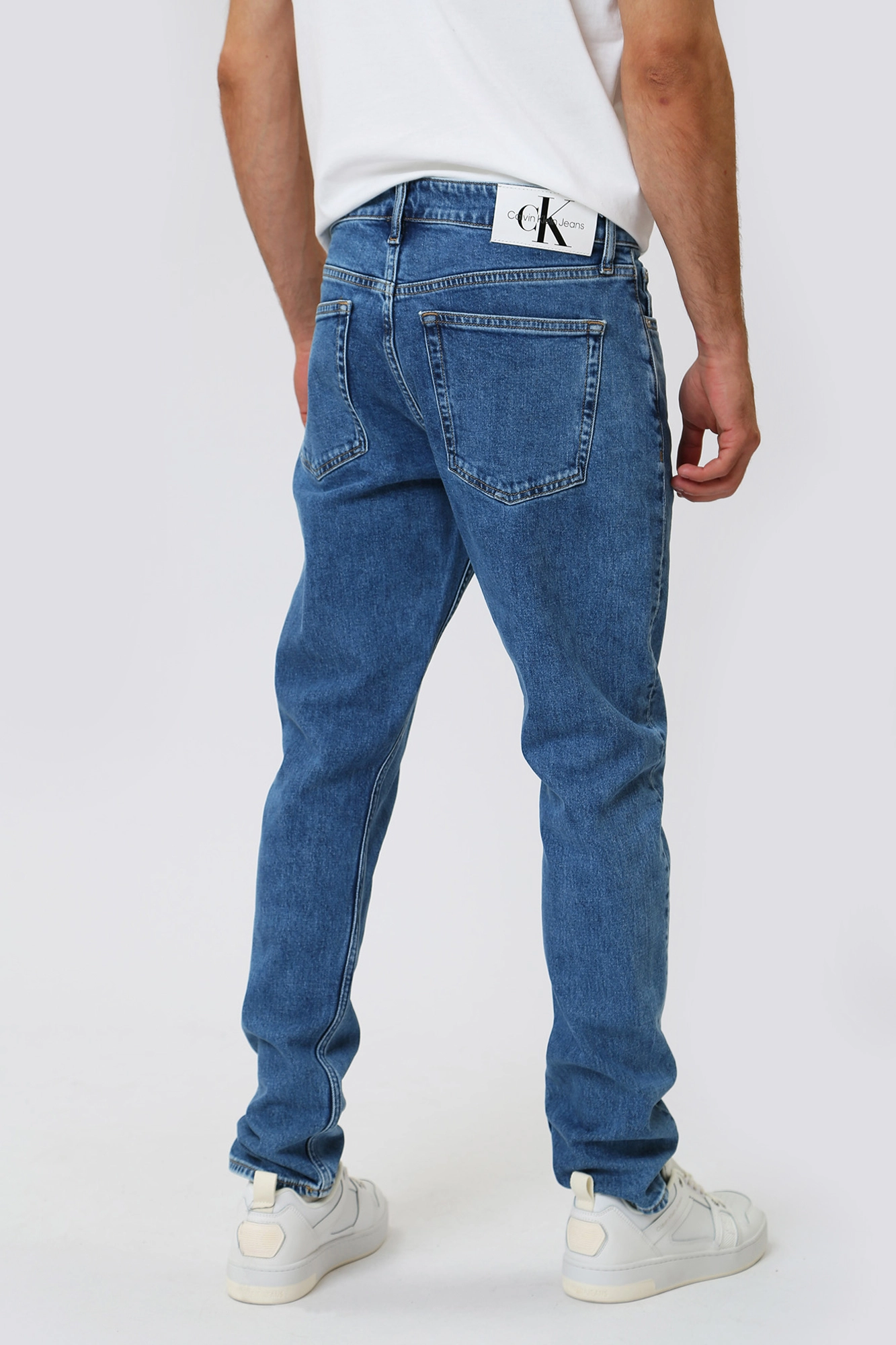 Calvin klein patch jeans sales
