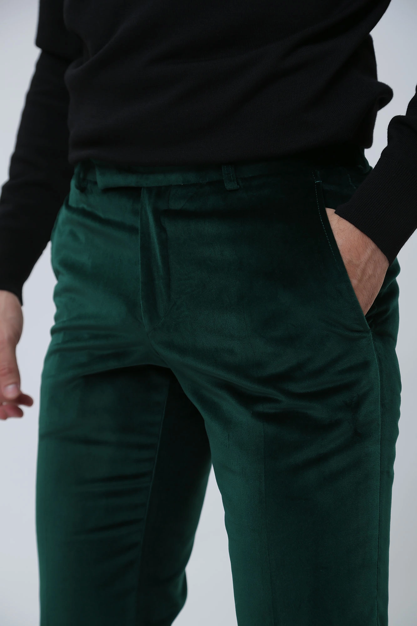 534000_255002 Брюки классические Karl Lagerfeld Зеленый