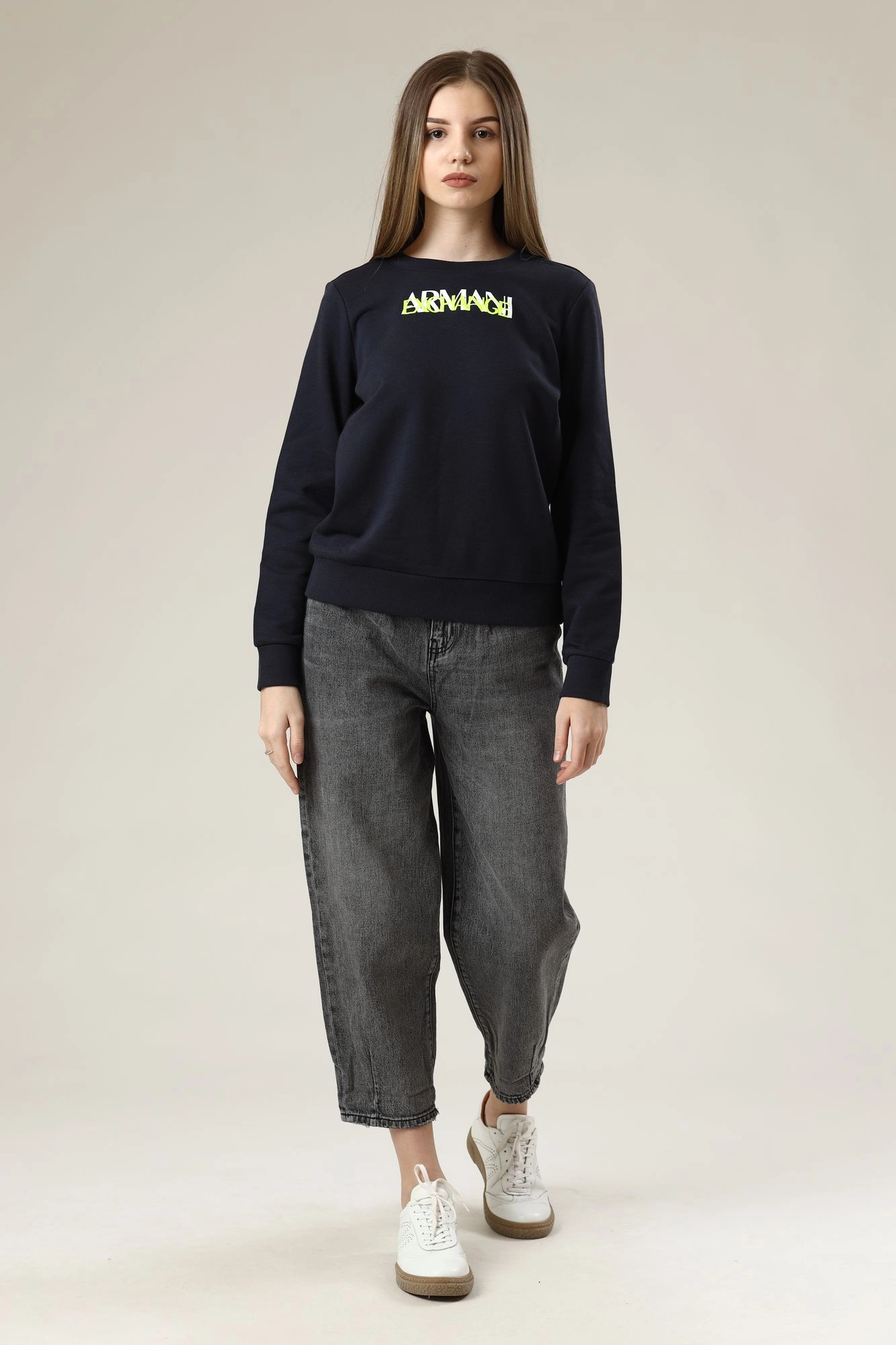 3KYM79_YJ9HZ свитшот armani exchange 