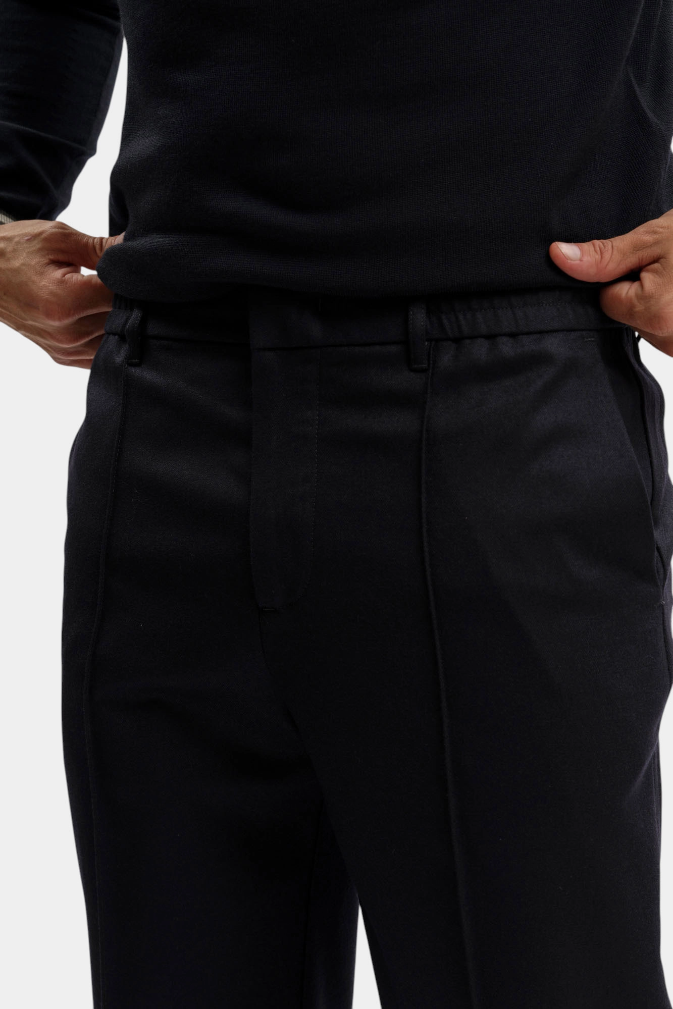 EM003669_ AF18507 Брюки классические Emporio Armani Синий