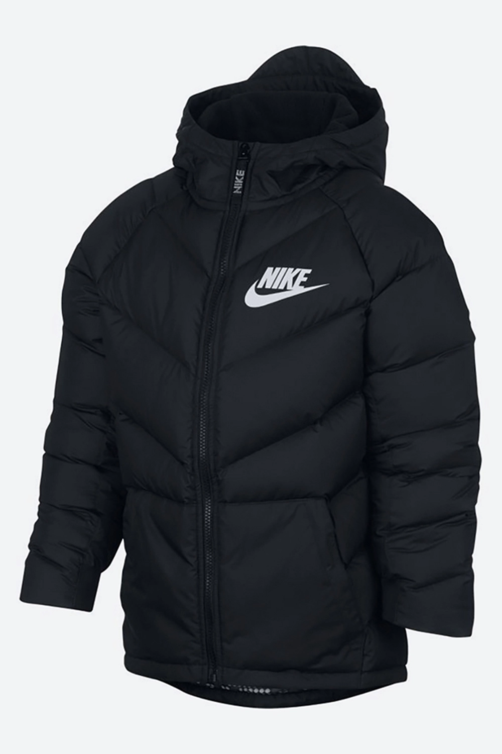939557 Пуховик Nike Черный