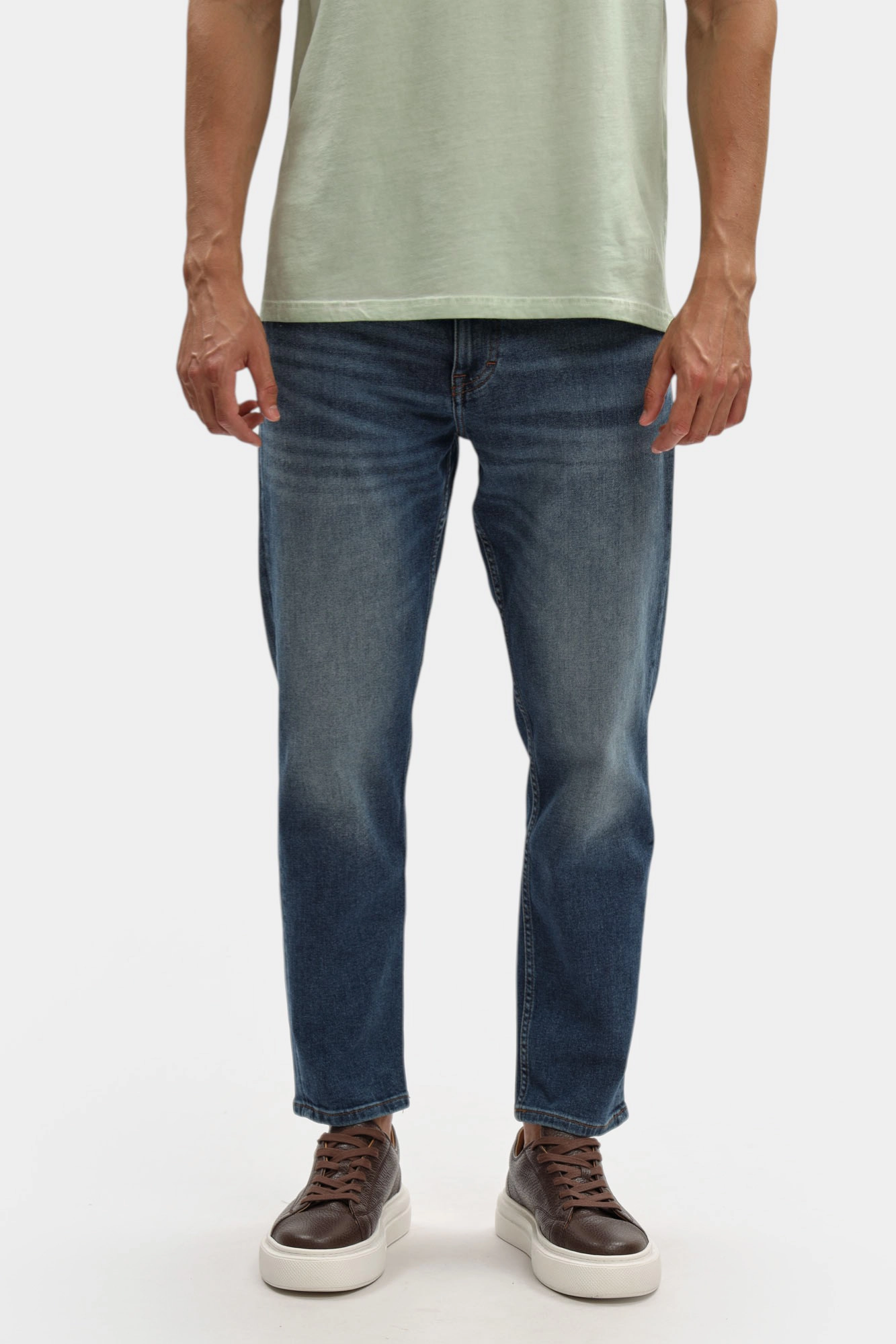 1016808 Джинсы Mustang Синий