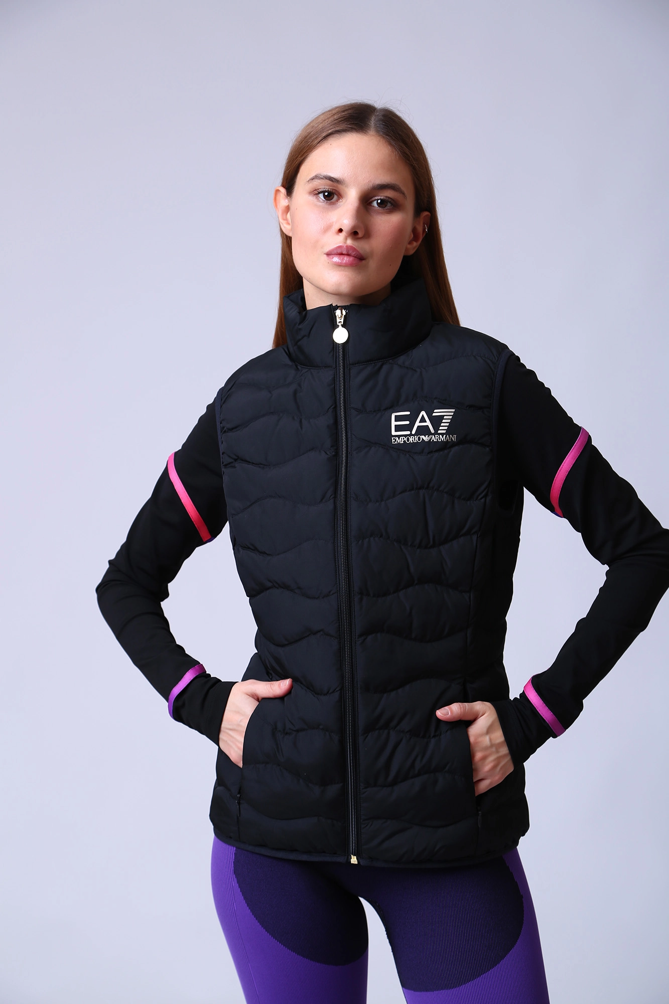 8NTQ08_TNF8Z жилет пуховый ea7 