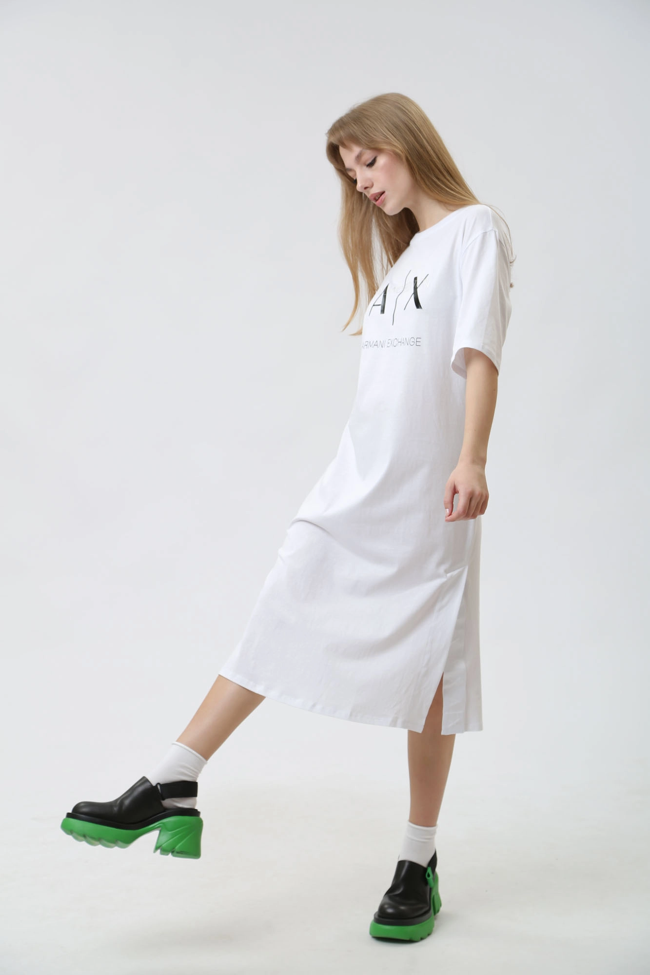 3DYA79_YJ3RZ платье armani exchange