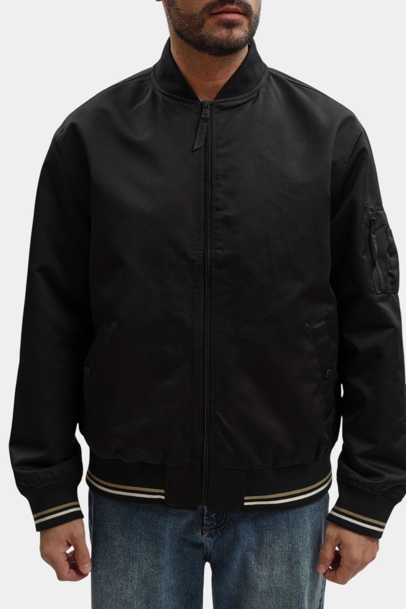 1017561 Куртка легкая Mustang Черный