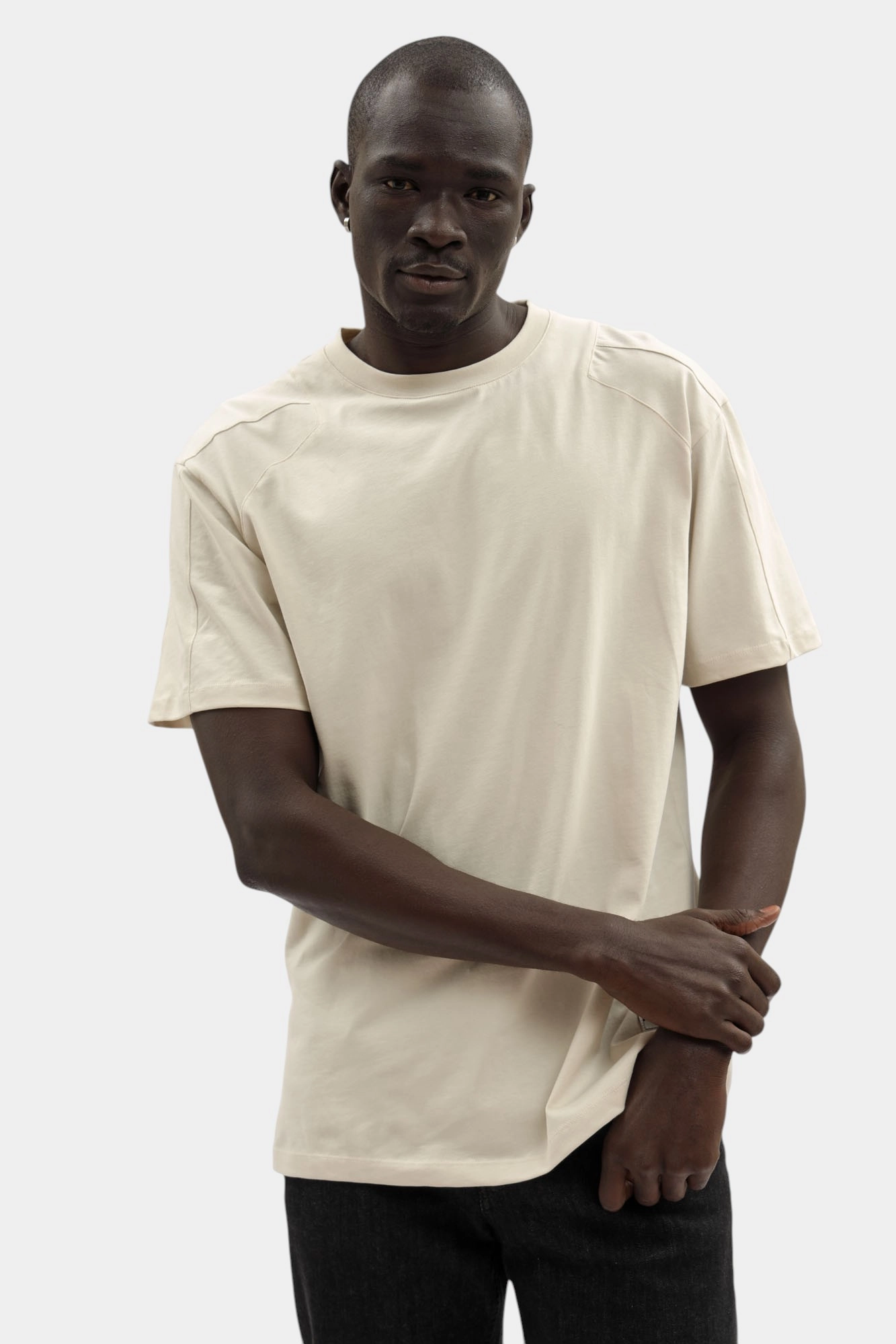 BMT1223 Футболка Bikkembergs Бежевый