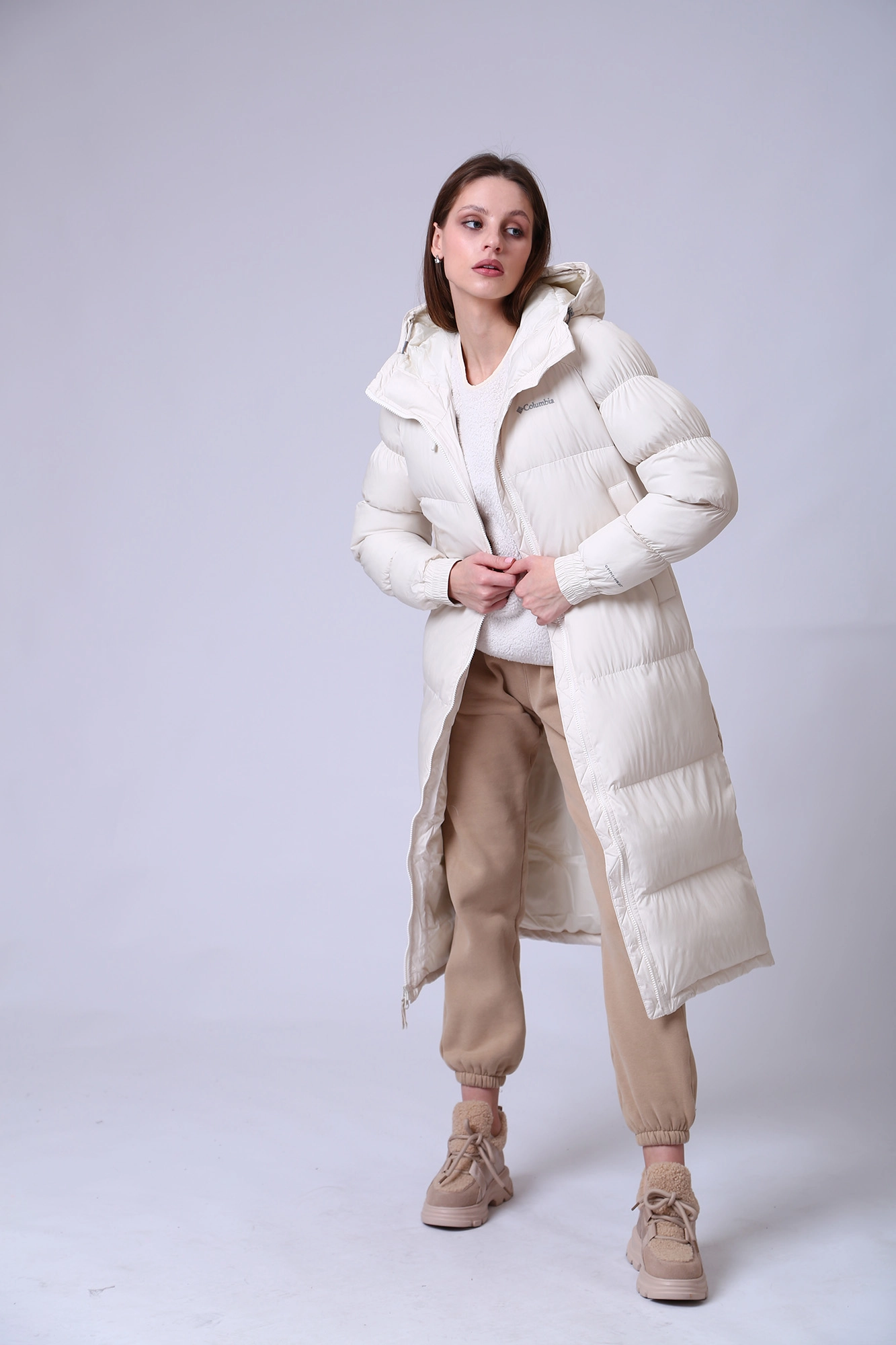 Columbia long puffer shop