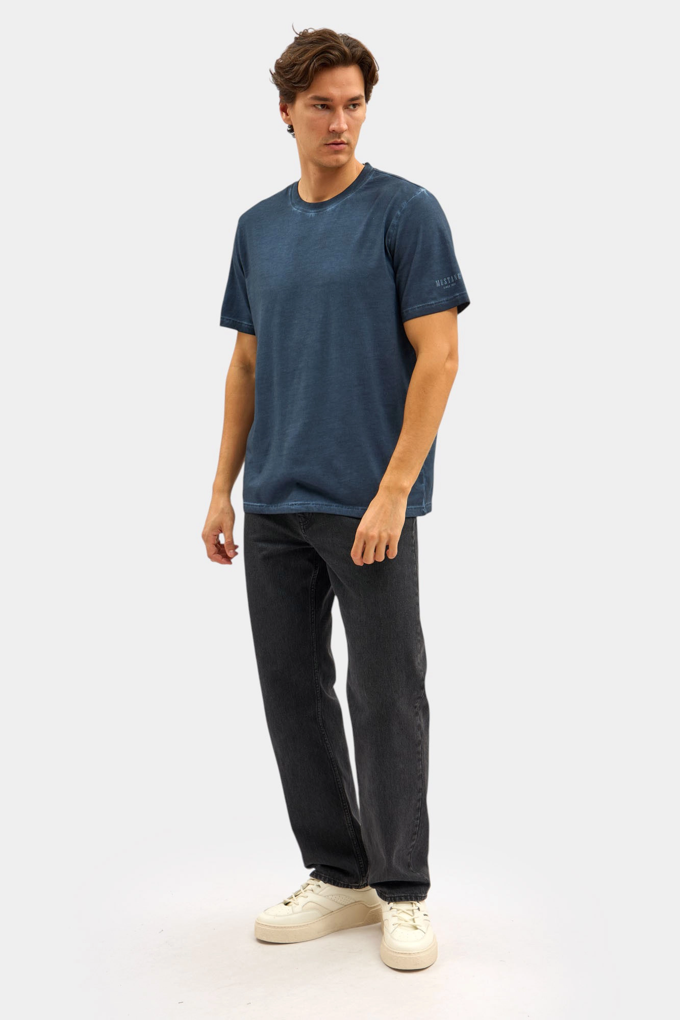 1016860 Футболка Mustang Синий