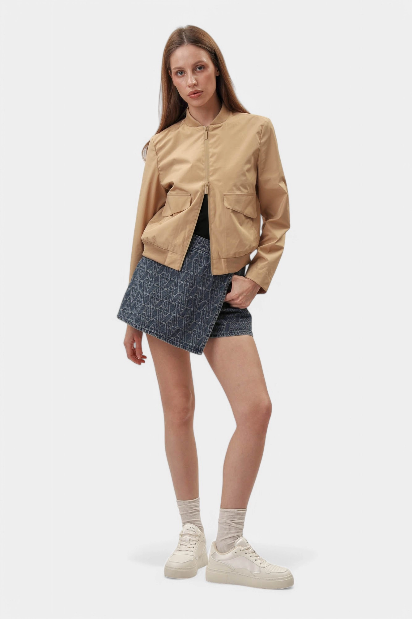 XW000555_AF12844 шорты джинсовые armani exchange 