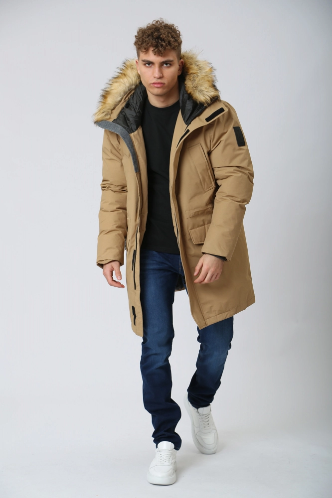 Панама Bikkembergs Полиэстер Бежевый