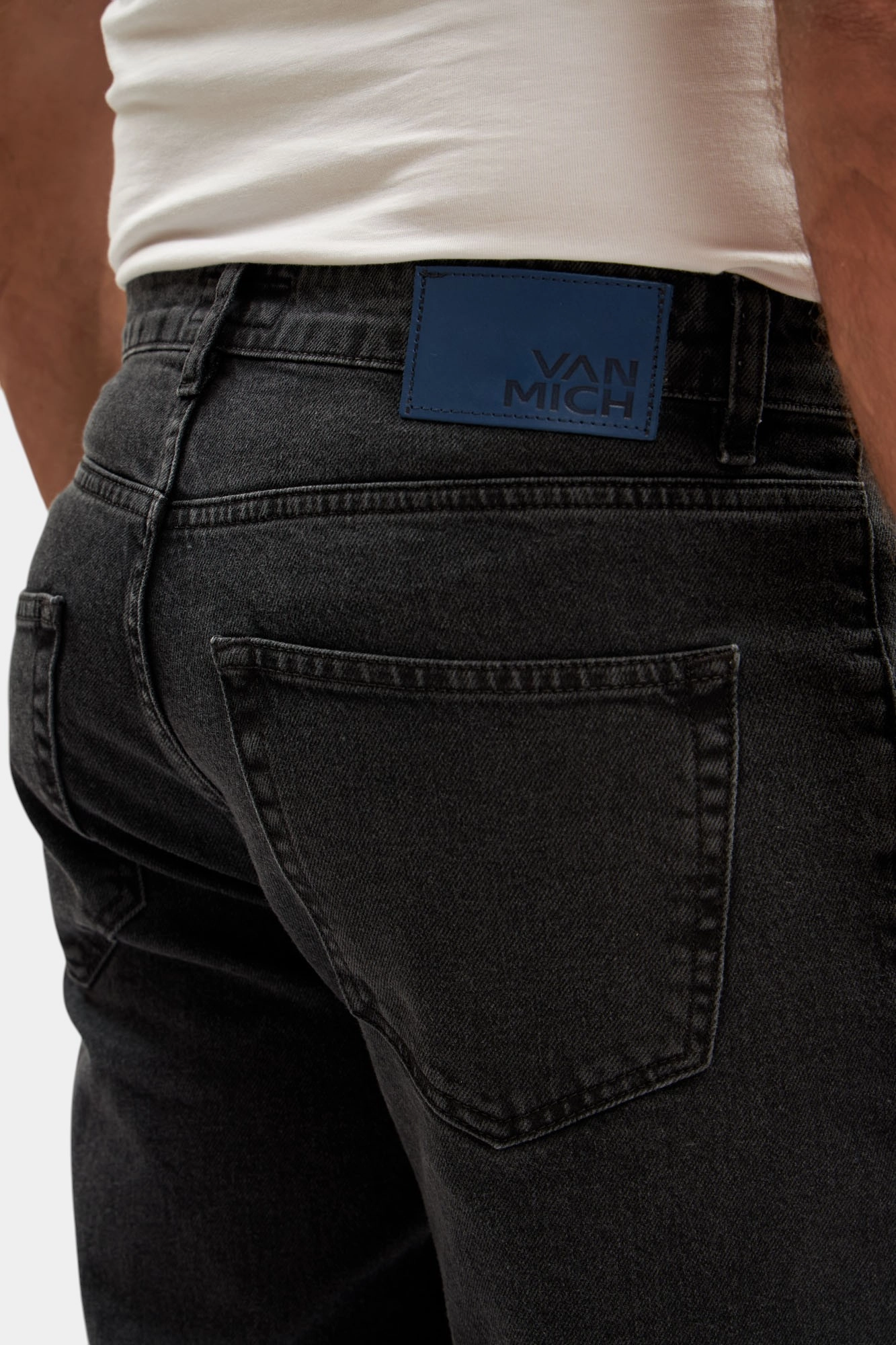 VM-OMA-33-562 Джинсы Van Mich Серый