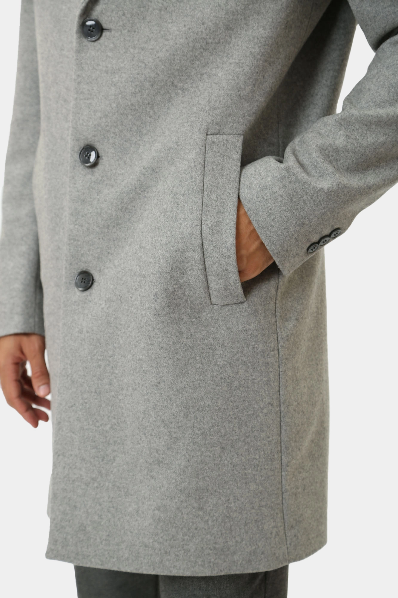 30043525_10016436 Пальто Strellson Серый