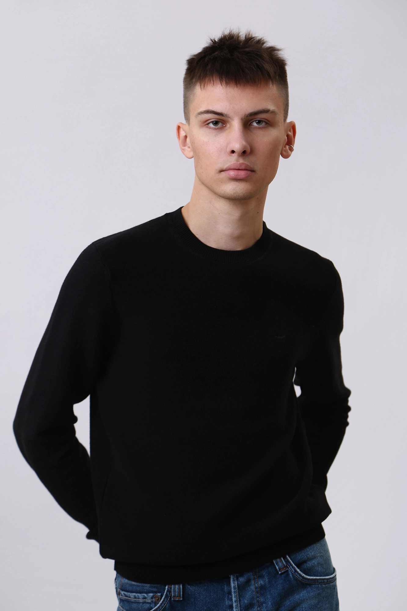 1012794 Джемпер Mustang Черный