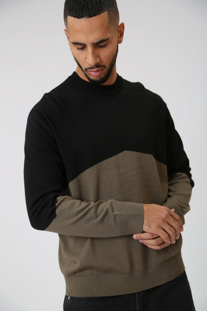 Брюки 5-карманные Karl Lagerfeld Смесовый хлопок Черный