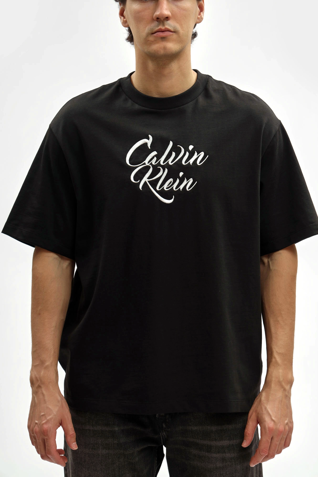 LV04RD801G Футболка Calvin Klein Jeans Черный