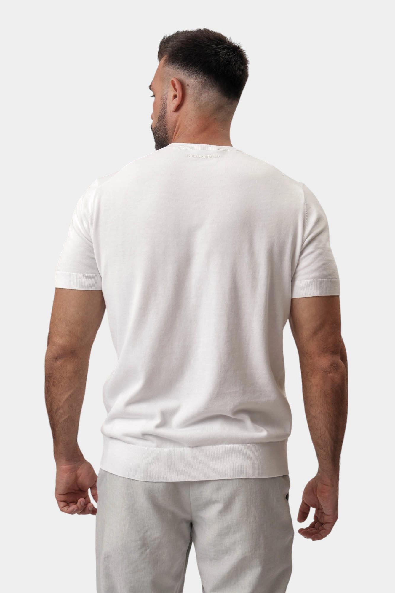 552398_655087 Футболка трикотажная Karl Lagerfeld Белый