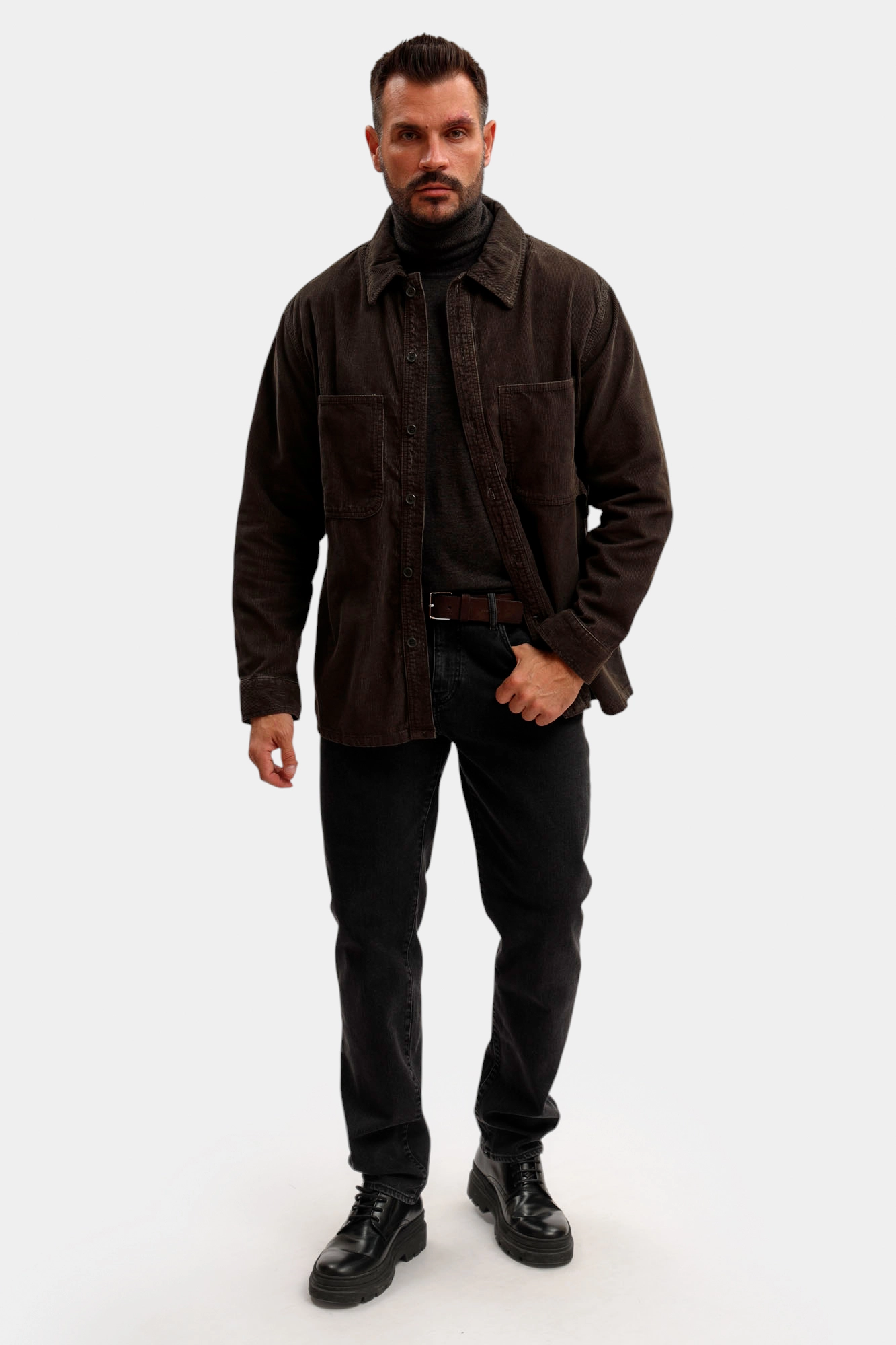 XM001588_AF18825 Рубашка Armani Exchange Коричневый