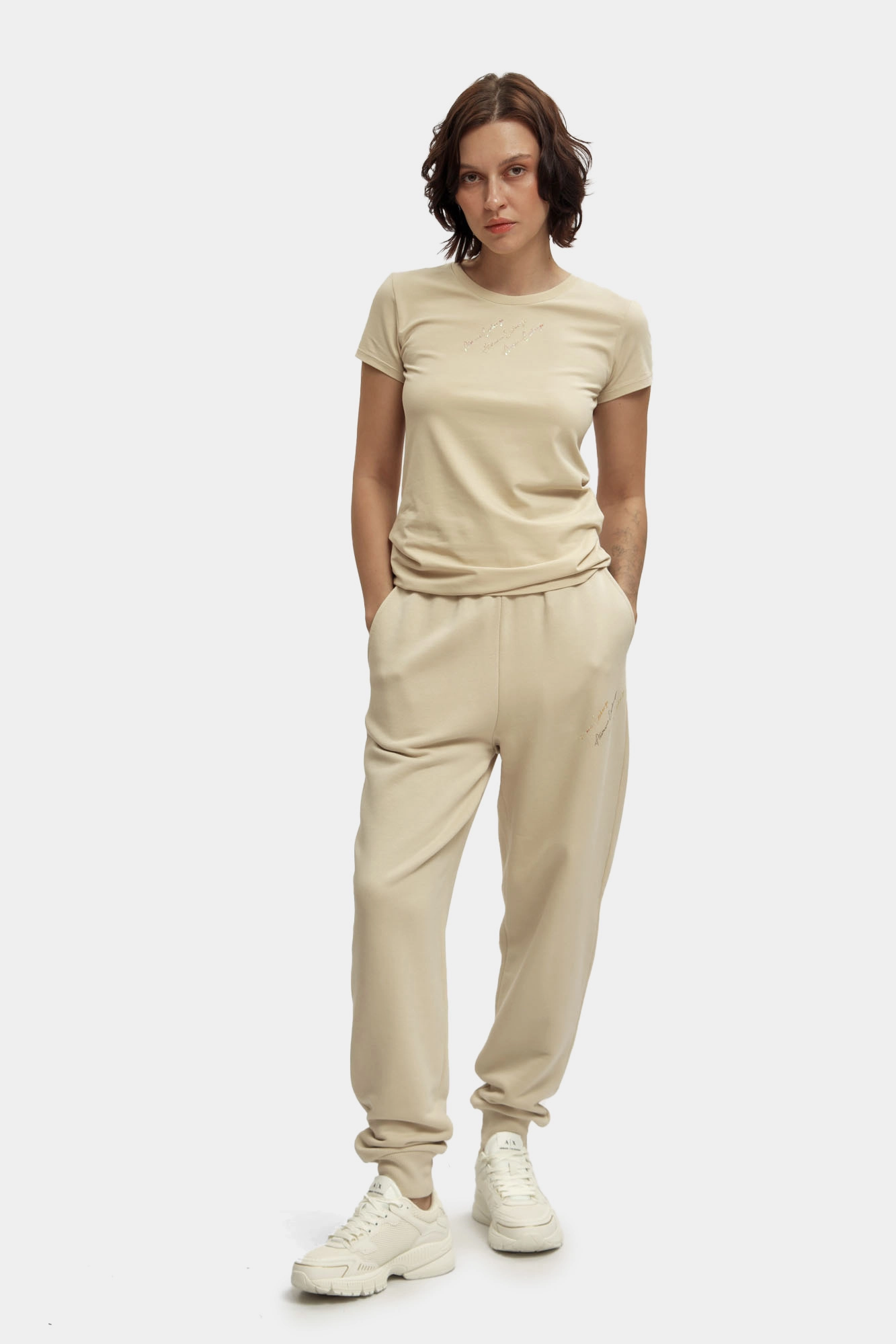 XW000158_AF11852 брюки спортивные armani exchange 