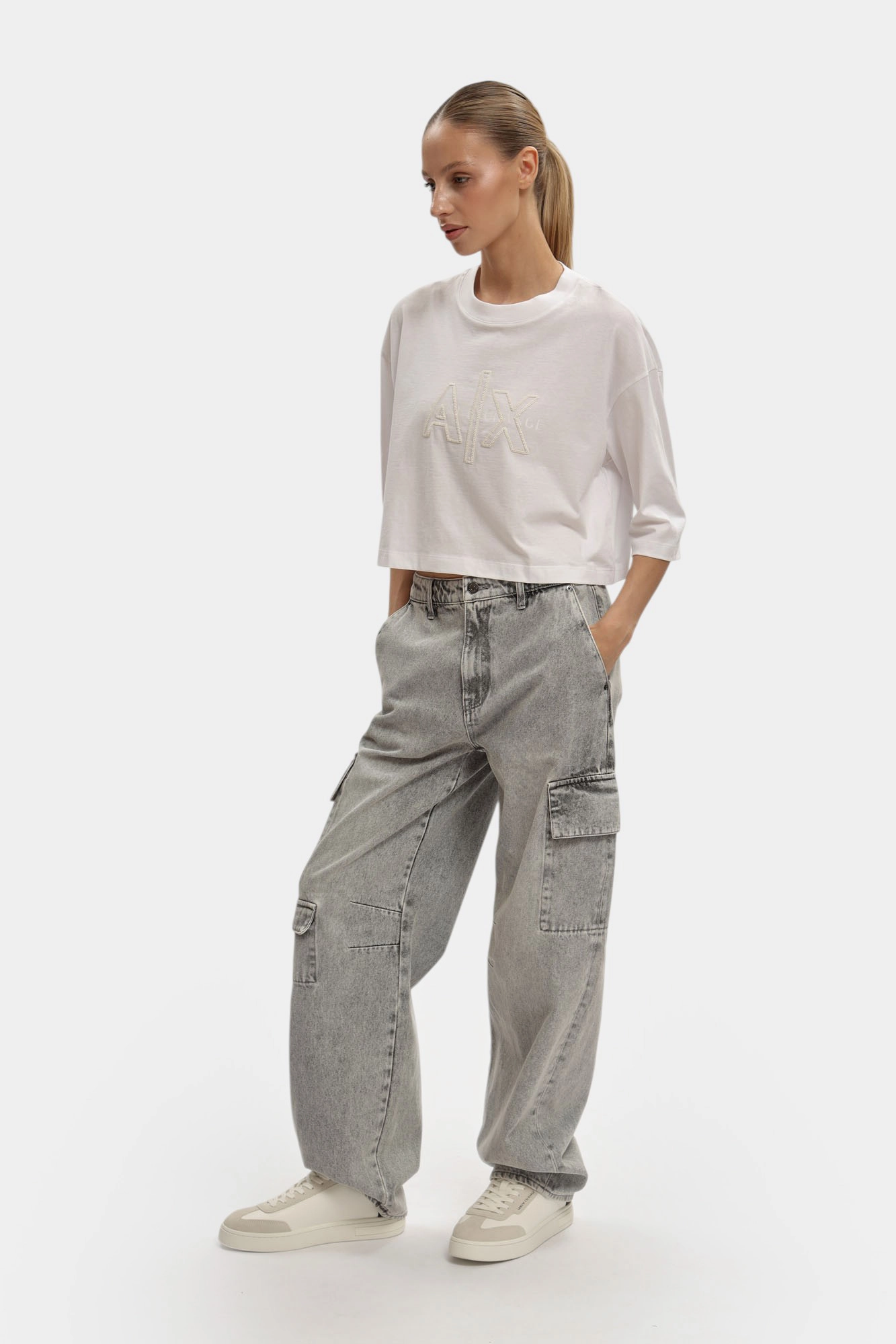 XW001080_AF10356 футболка armani exchange