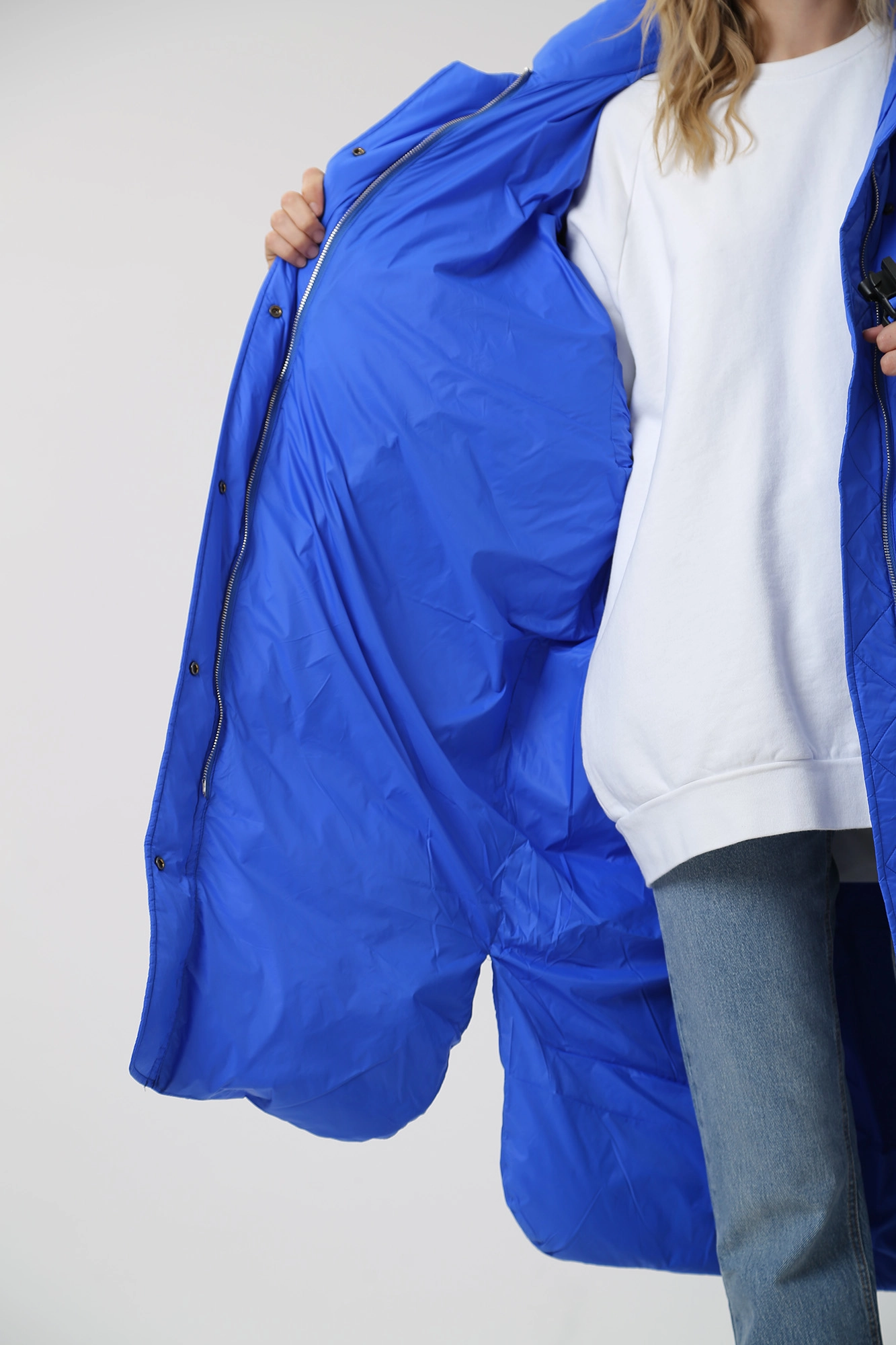 ODPT-018-338 пуховик удлиненный graciana 