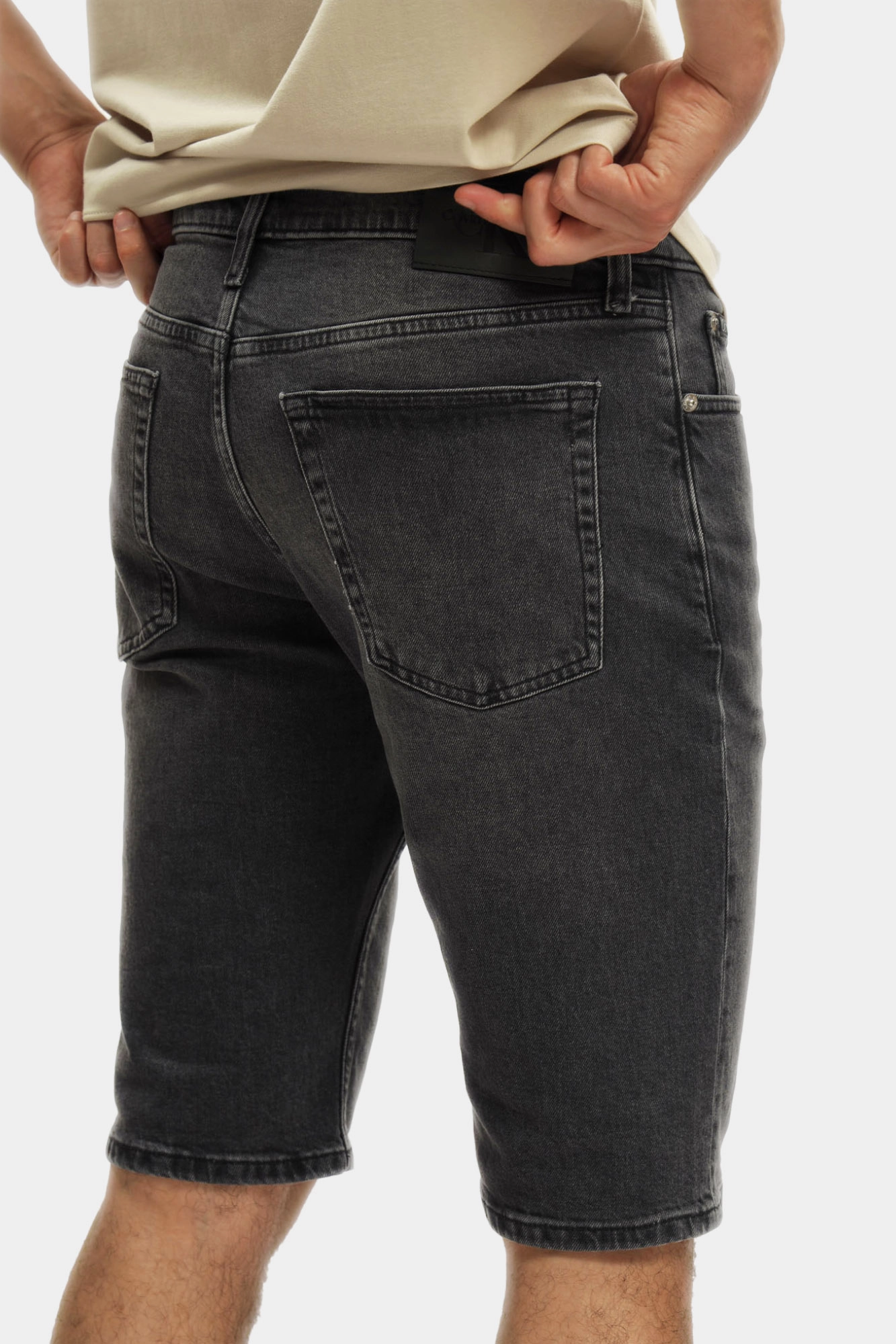 J30J327515 Шорты джинсовые Calvin Klein Jeans Серый