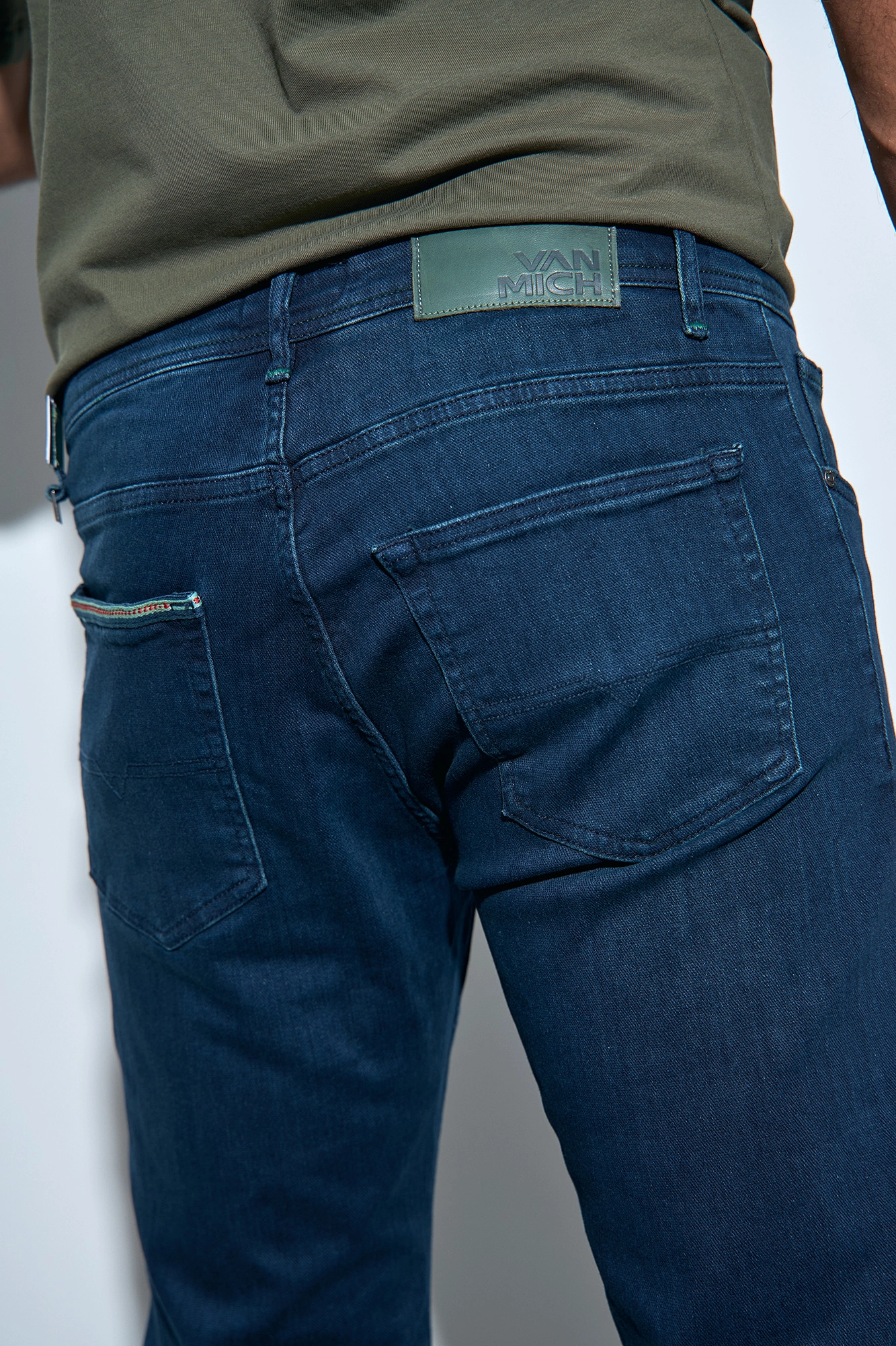 VM-232-33-017 Джинсы REGULAR FIT Van Mich Синий