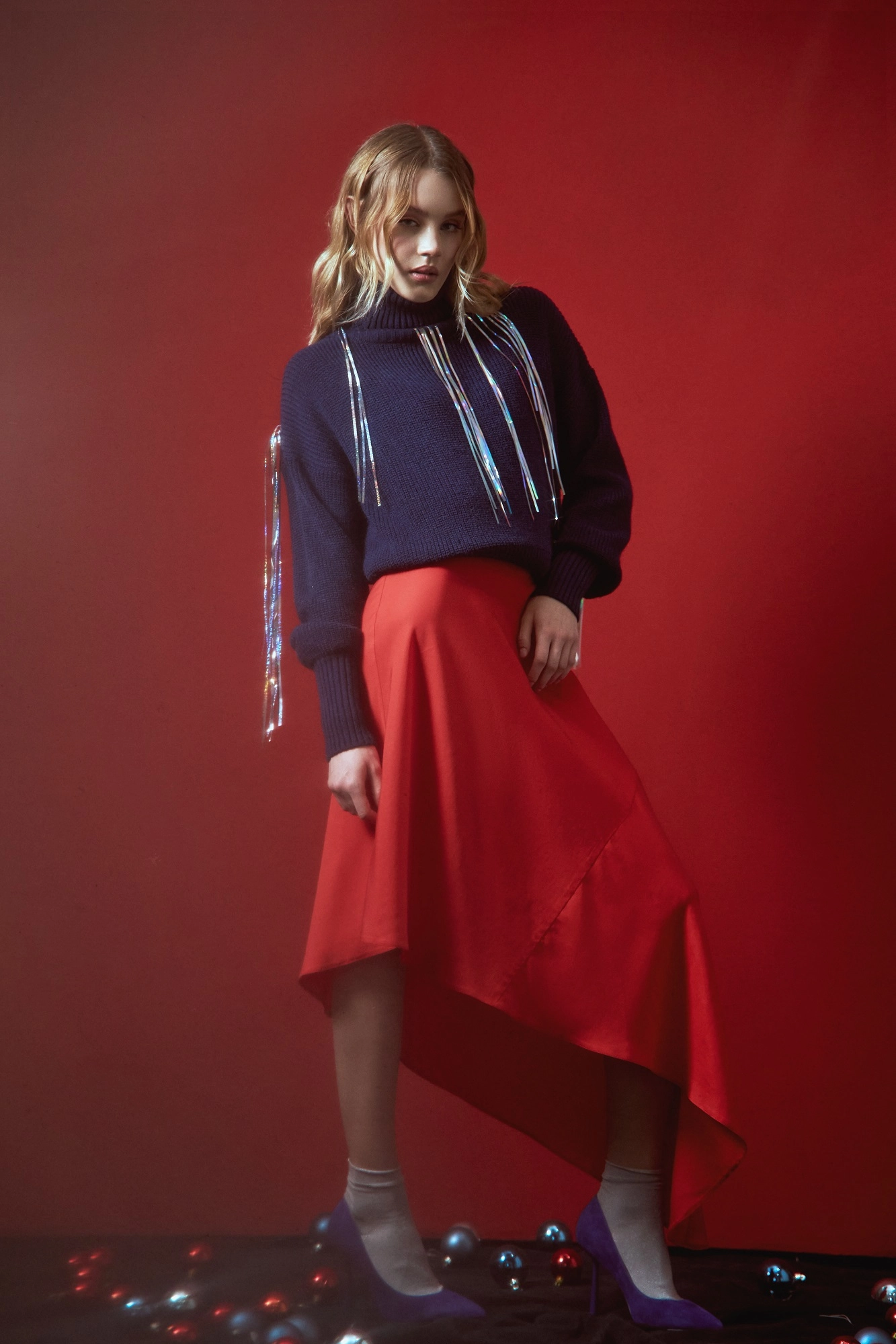 3221-210-32 Лодочки Marc Cony Фиолетовый