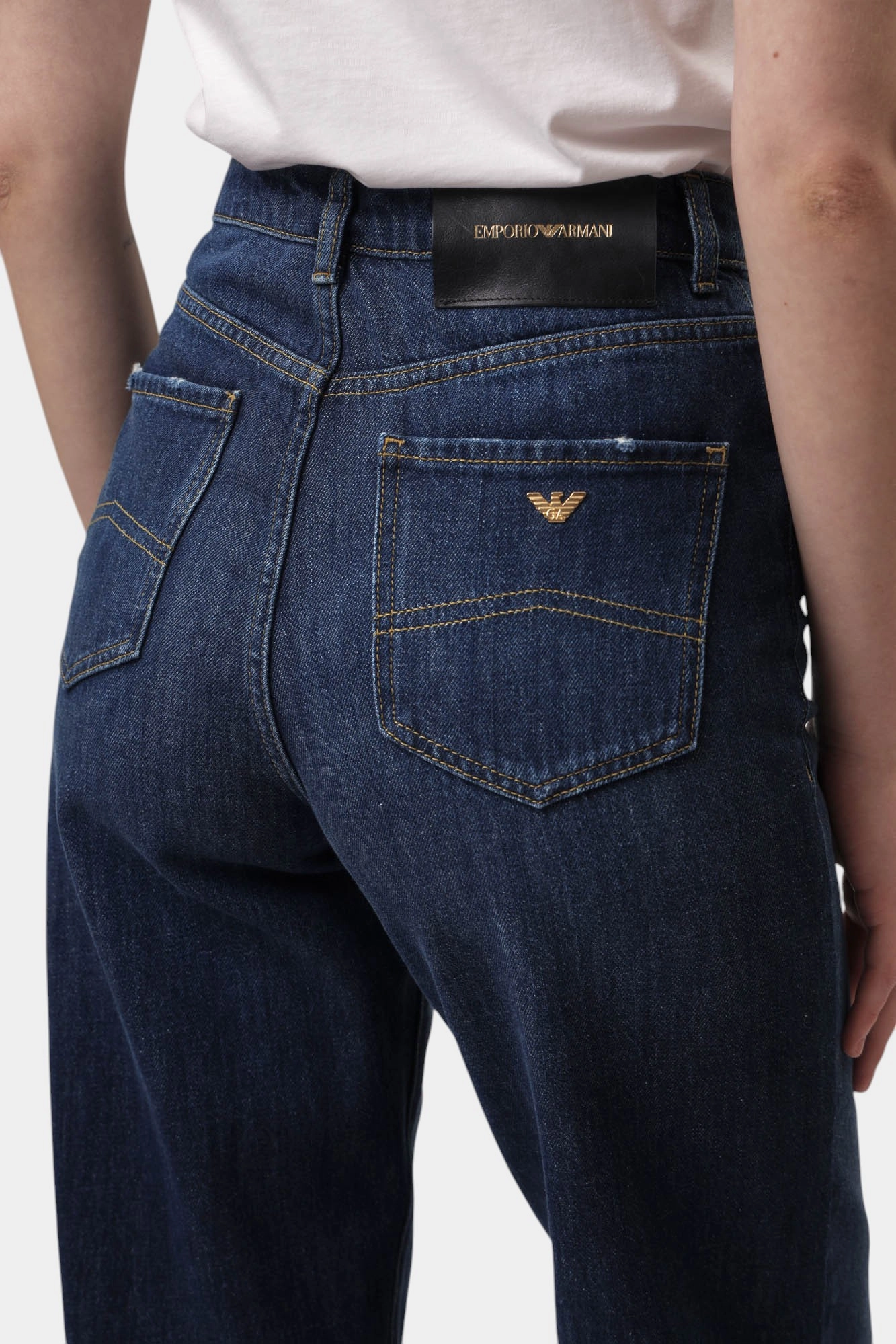 EW000736_AF12676 брюки джинсовые emporio armani 