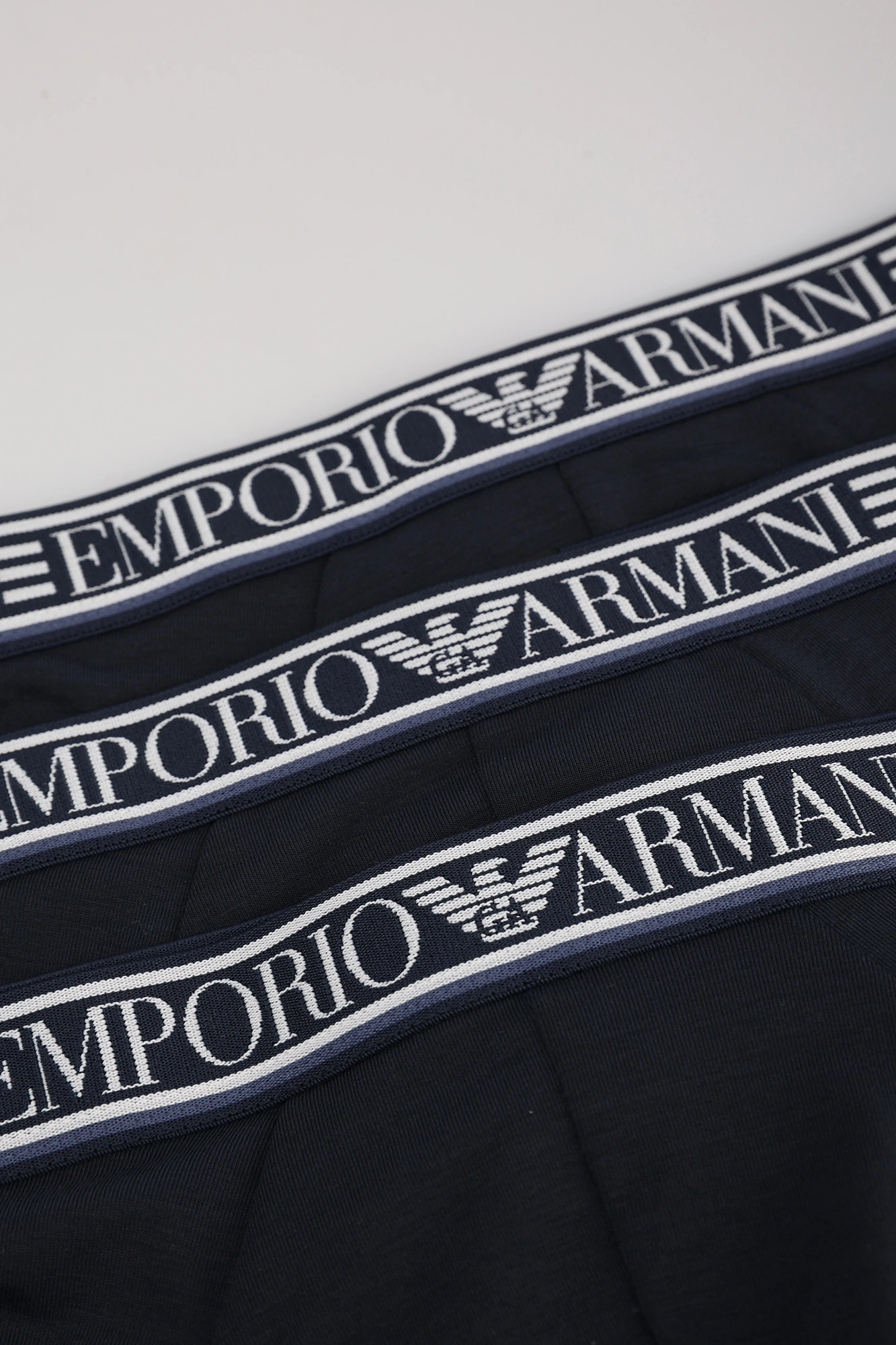 111734_2R728 Комплект трусов 3 шт. Emporio Armani Синий