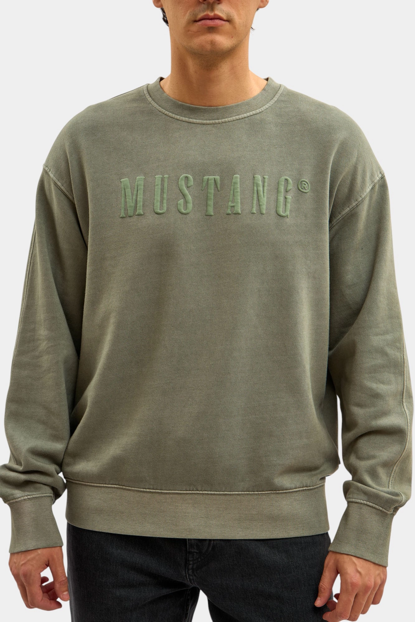 1016970 Свитшот Mustang Зеленый