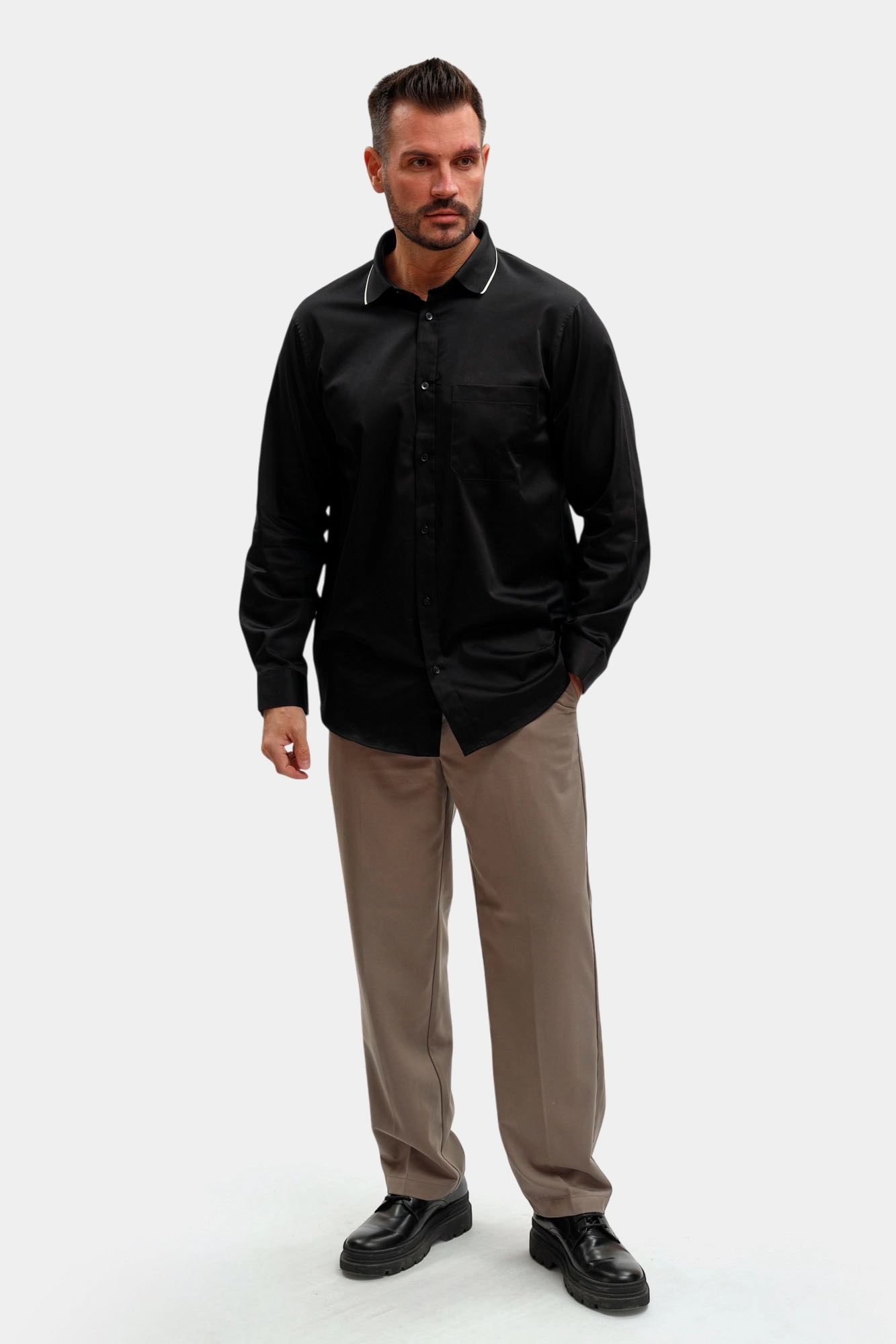 XM001819_AF10192 Рубашка Armani Exchange Черный