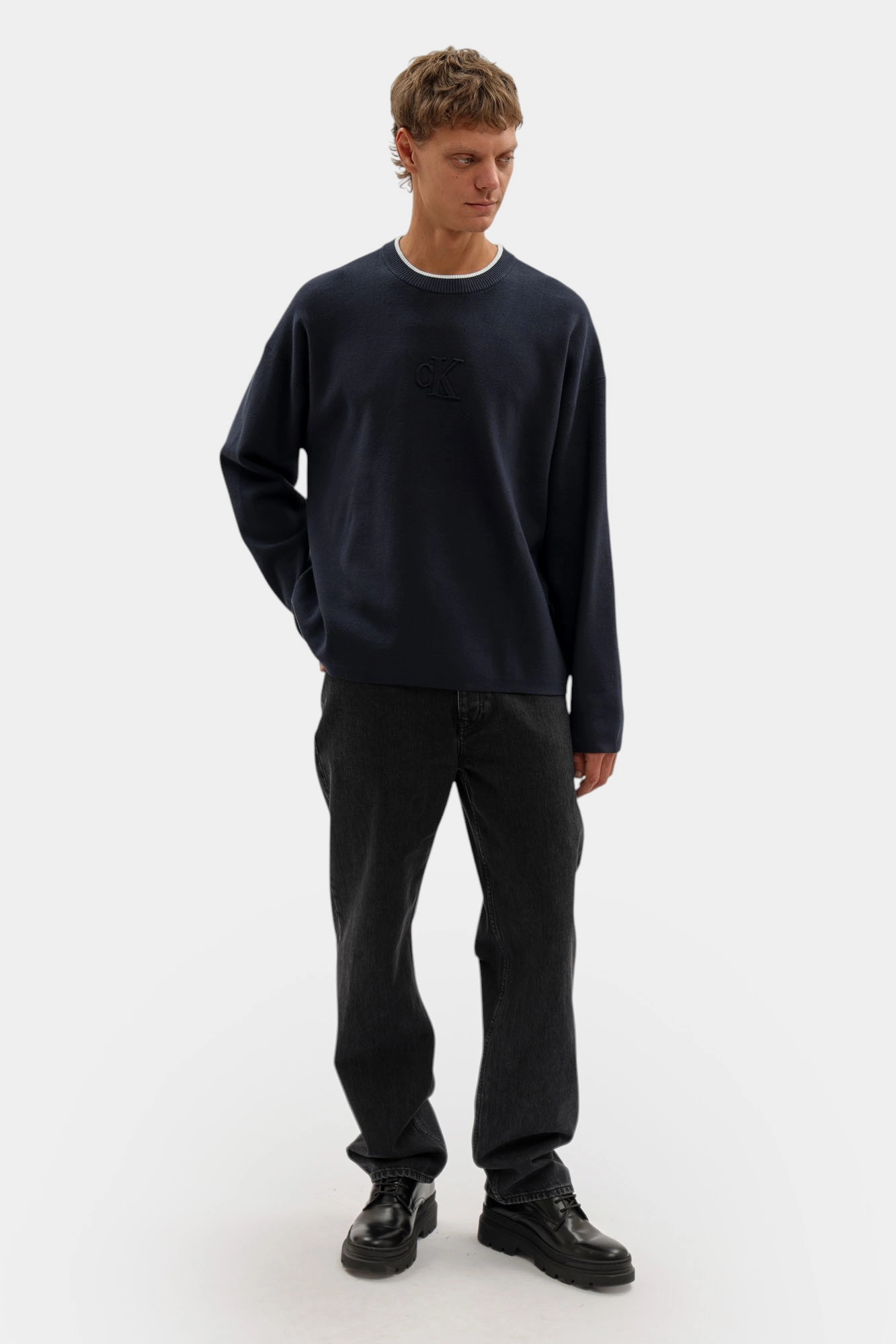 LV04RD300G Джемпер Calvin Klein Jeans Синий