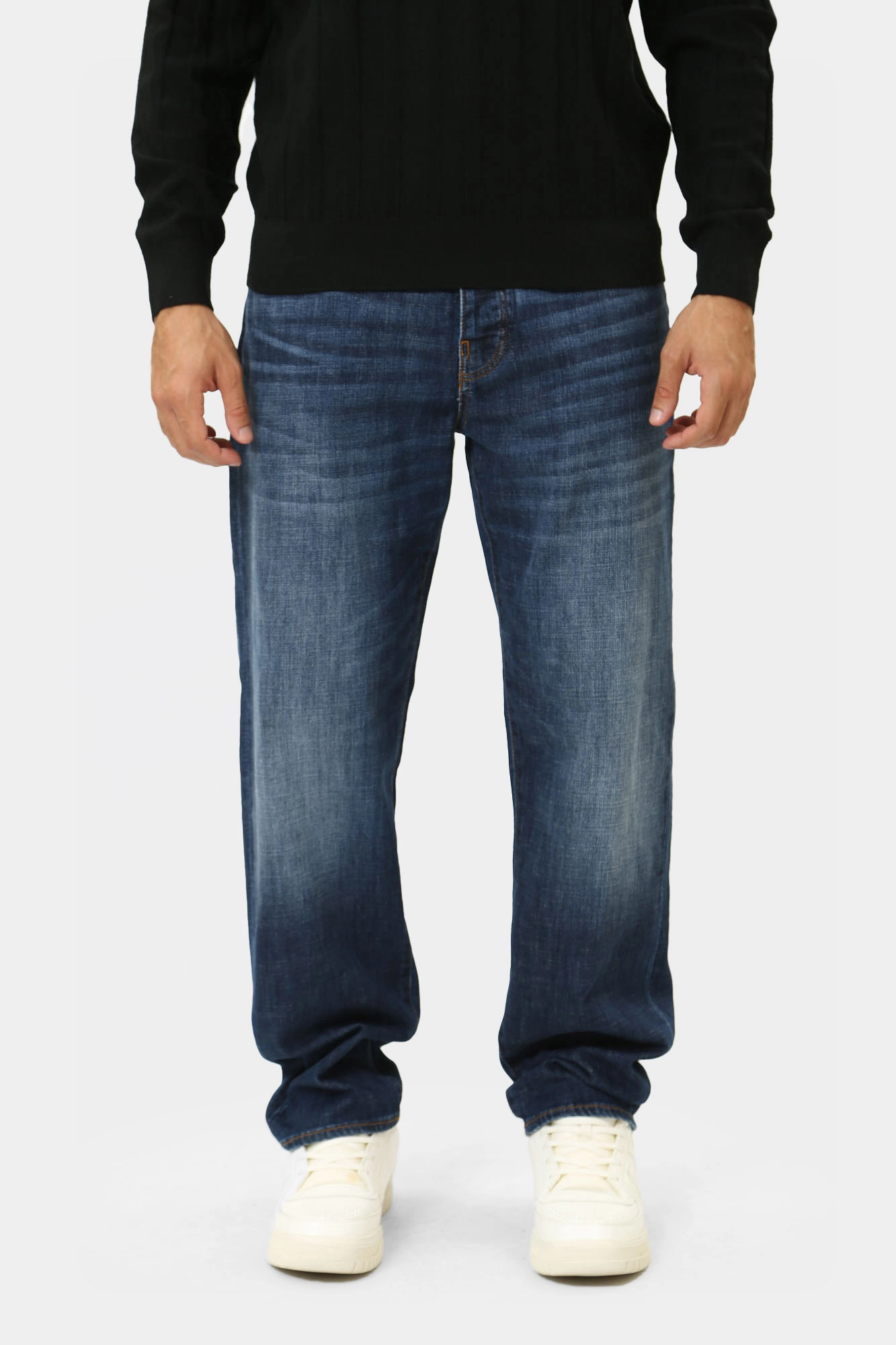 6DZJ88_Z1ZUZ Брюки джинсовые Armani Exchange Синий