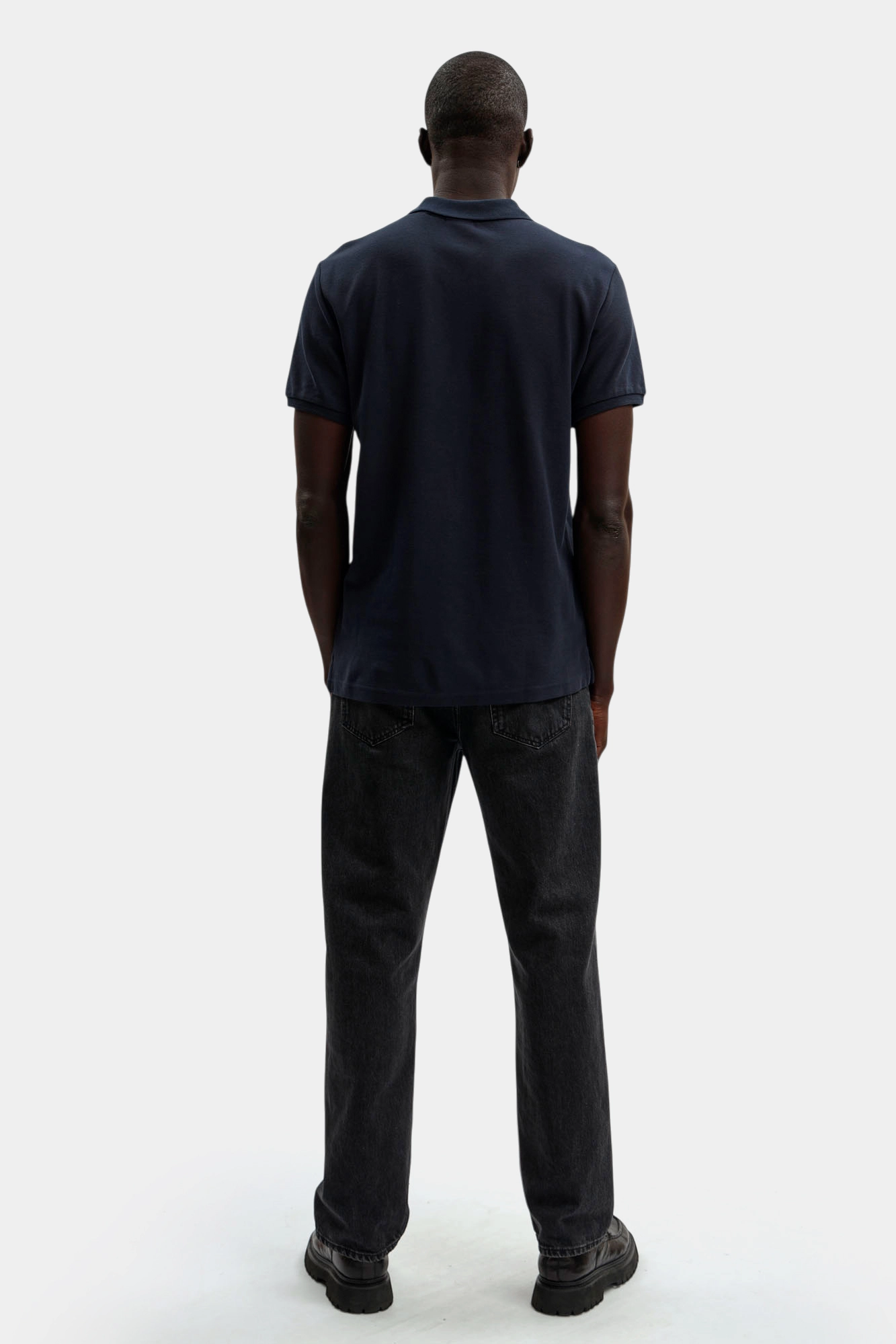 1017409 Поло Mustang Черный