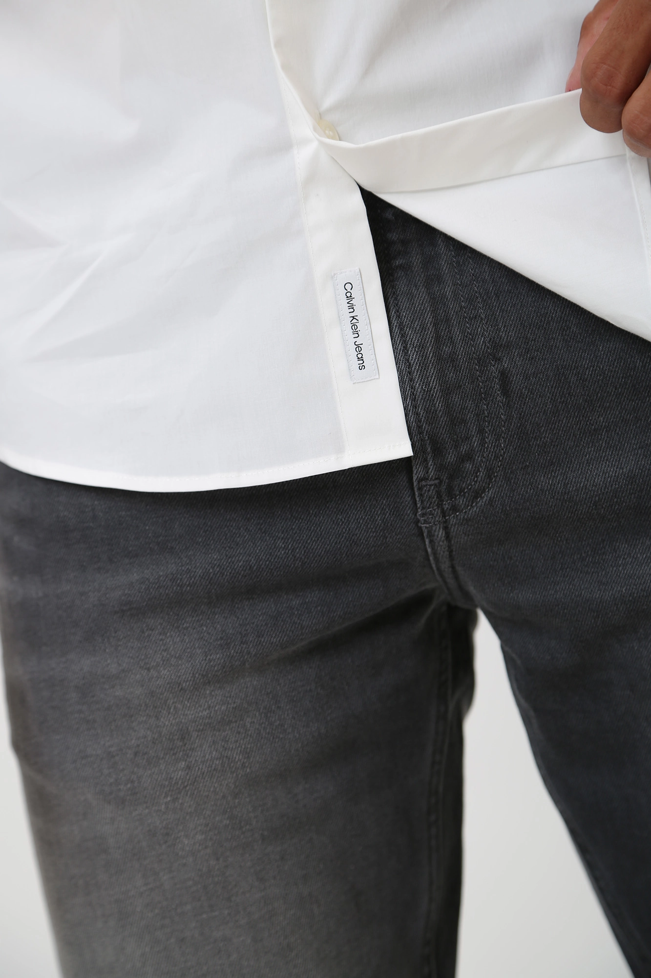 J30J319065 Сорочка Calvin Klein Jeans  Calvin Klein Jeans Белый